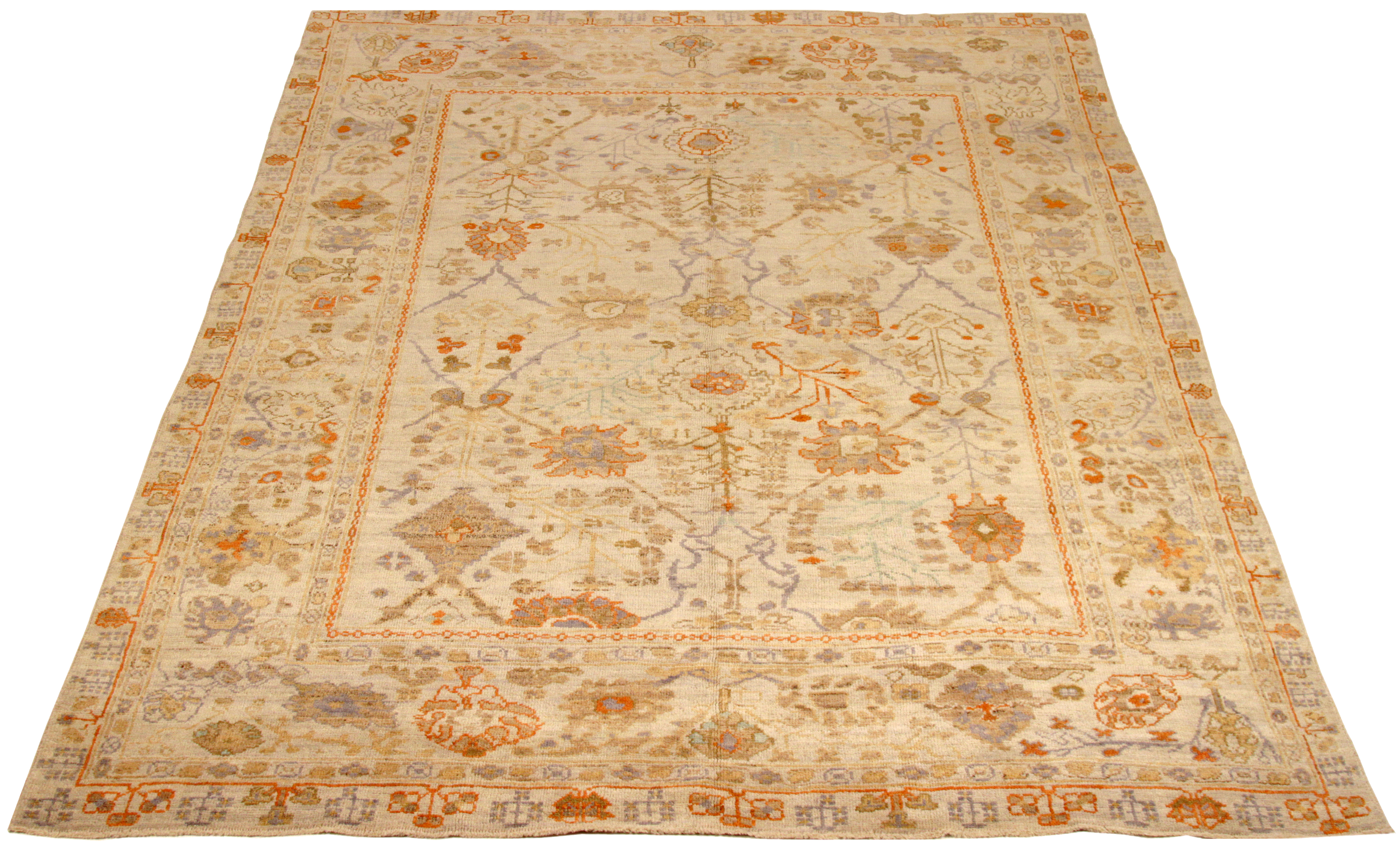 Thumbnail 3 for Persian Oushak Transitional Rug 88085