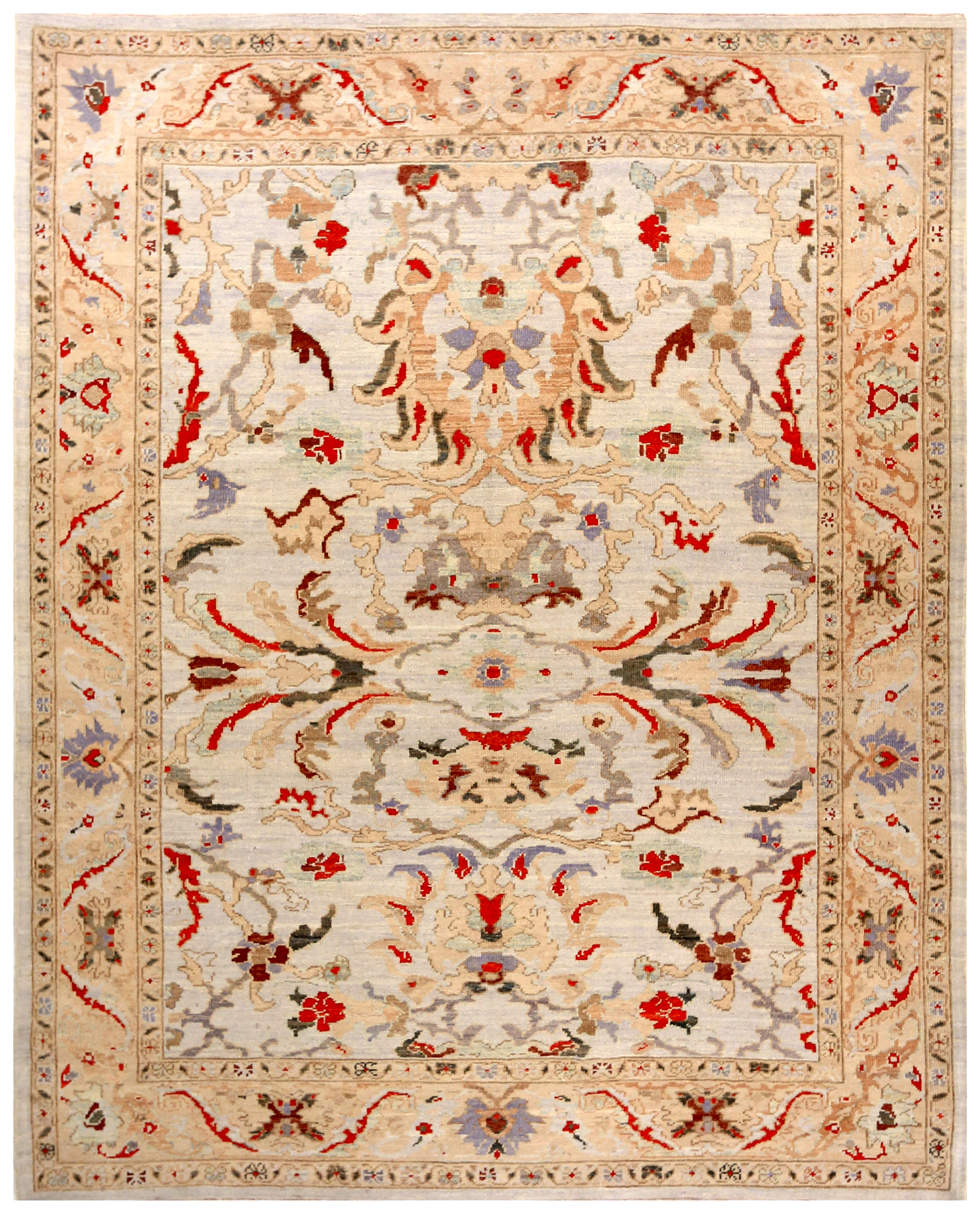 Thumbnail 4 for Persian Oushak Traditional Rug 88081