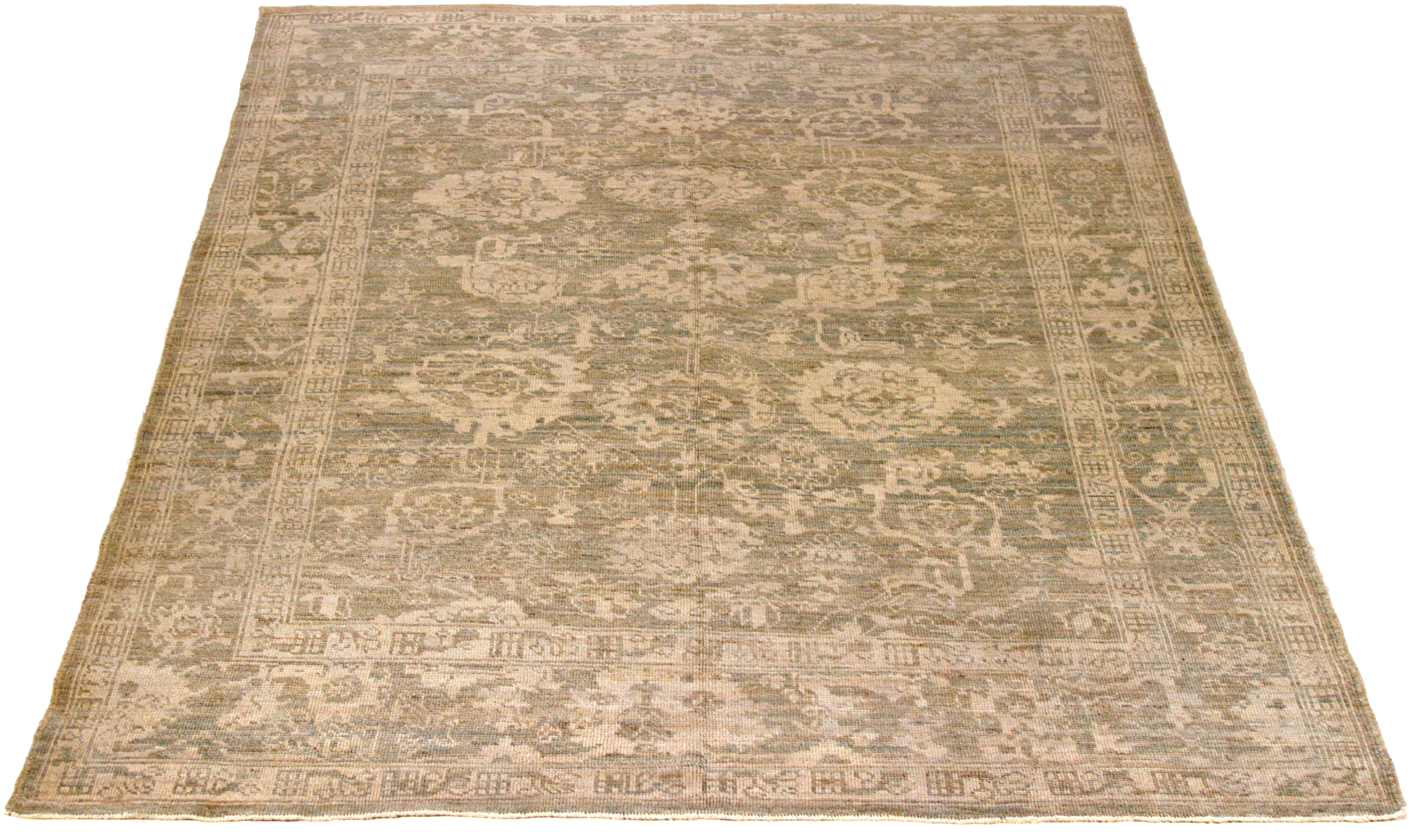 Thumbnail 3 for Persian Oushak Transitional Rug 88082