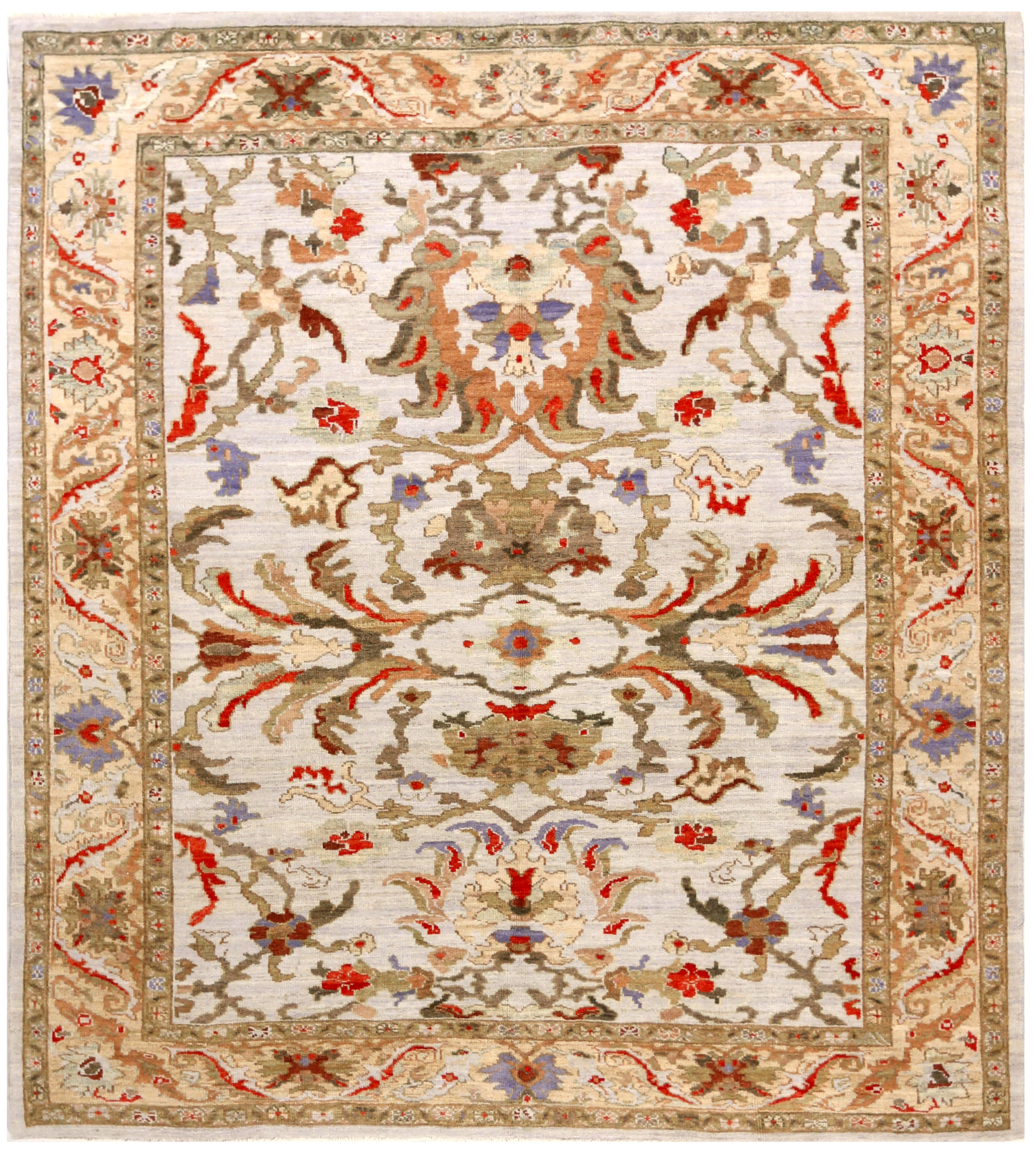 Thumbnail 4 for Persian Oushak Traditional Rug 88083