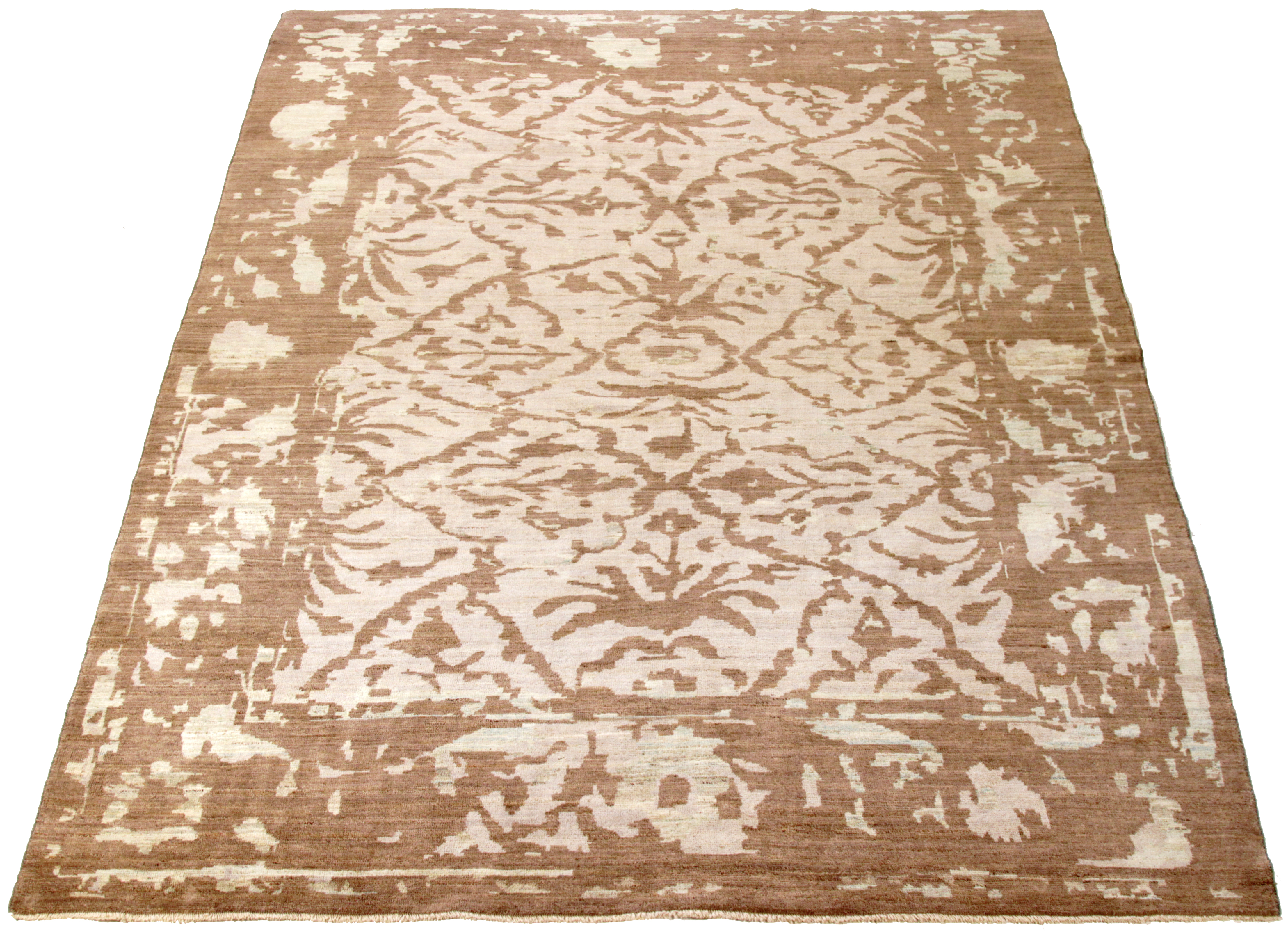 Thumbnail 4 for Persian Oushak Transitional Rug 88072