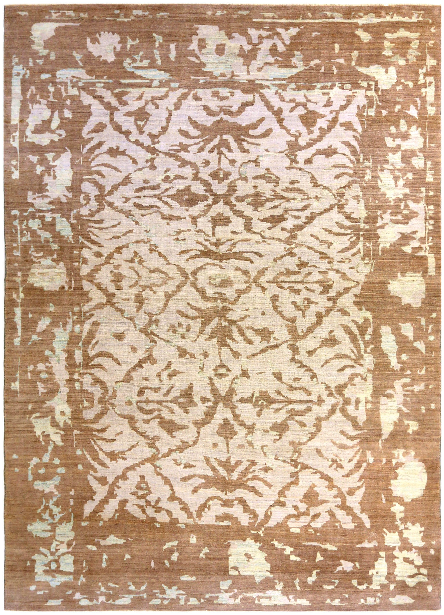 Thumbnail 9 for Persian Oushak Transitional Rug 88072