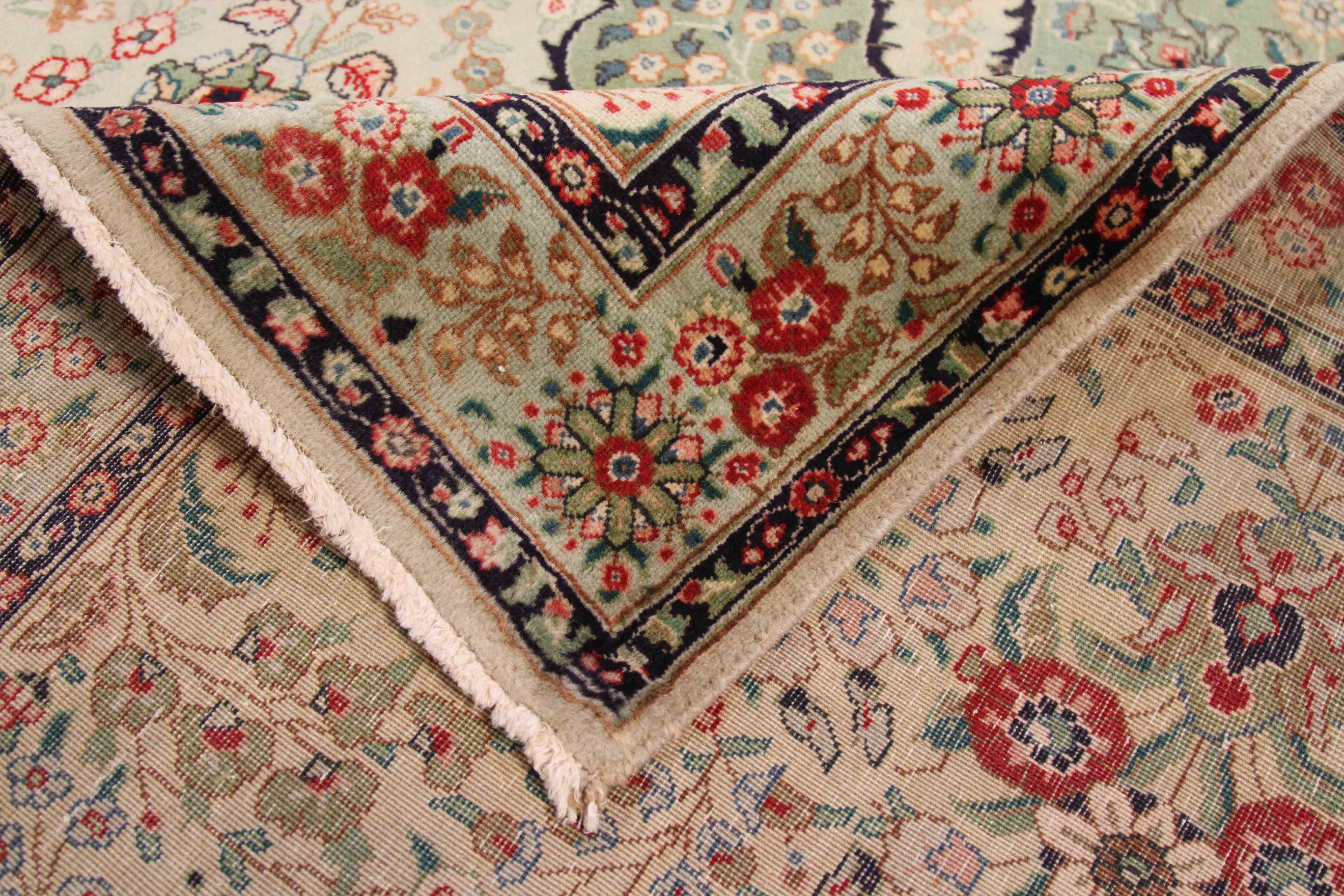 Thumbnail 4 for Antique Persian Tabriz Transitional Rug 70187