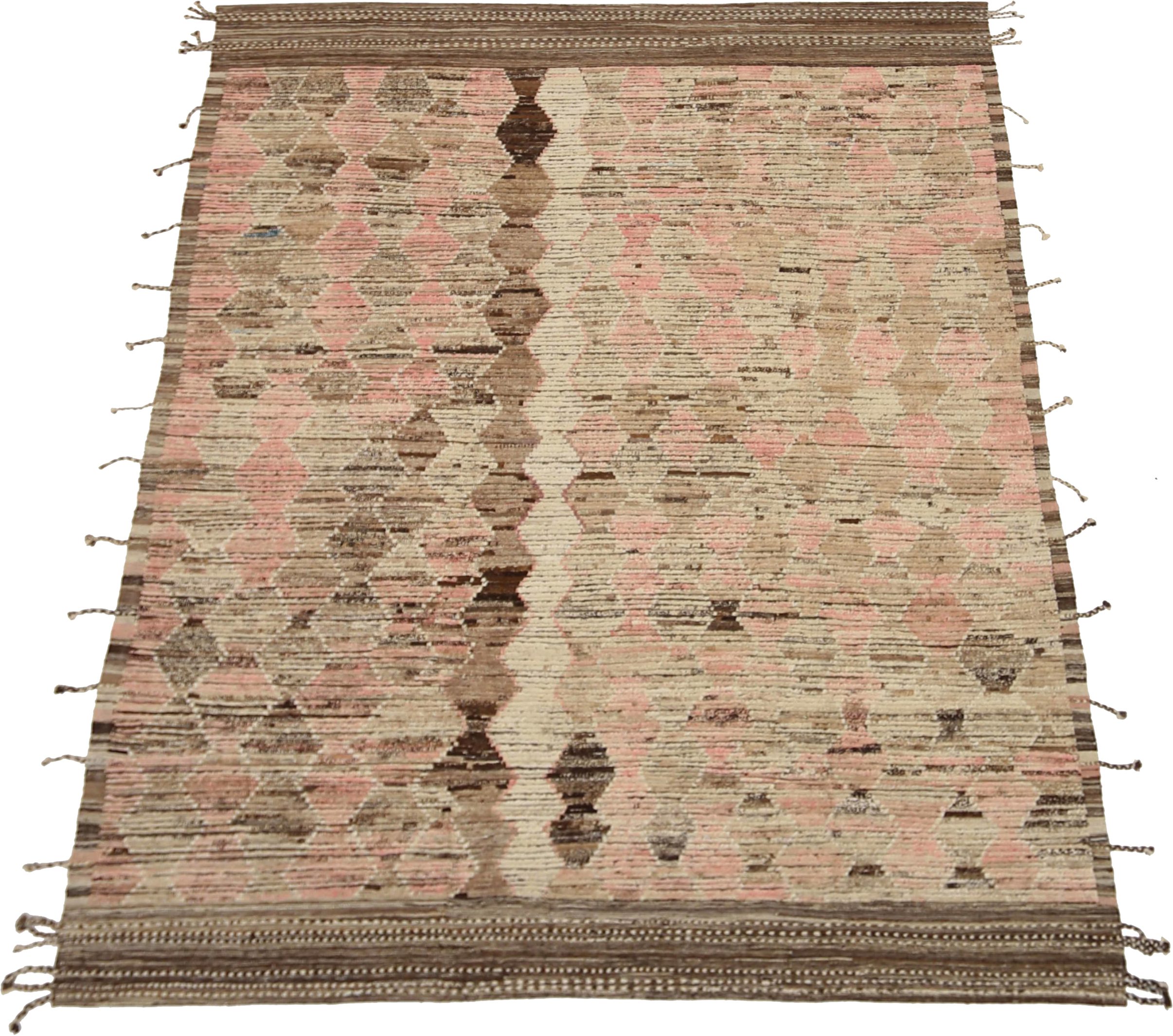 Thumbnail 10 for Afghanistan Moroccan Tribal Rug 92303