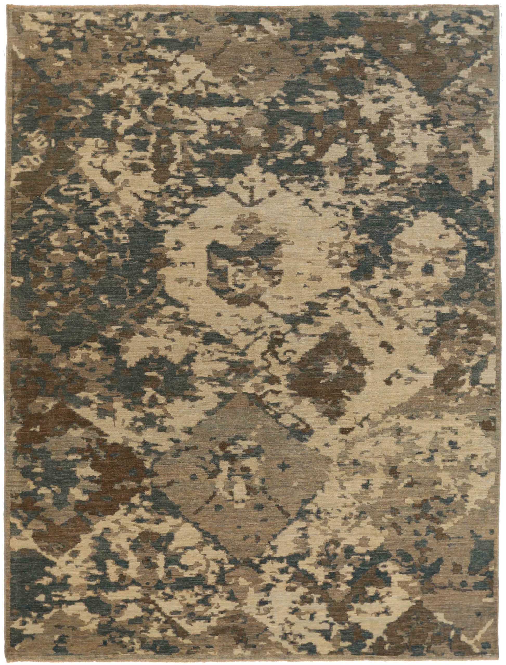 Thumbnail 2 for Persian Sultanabad Transitional Rug 70174