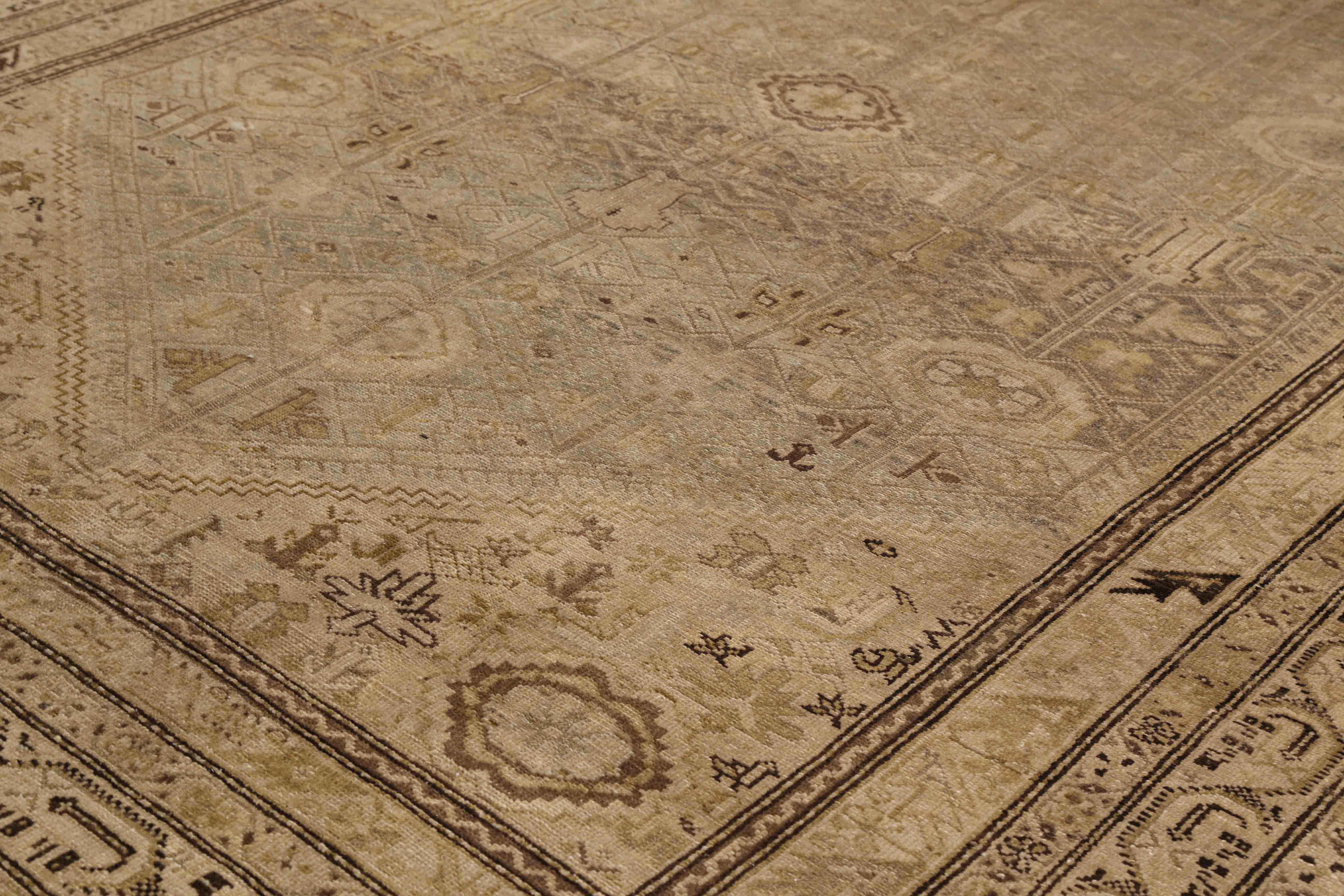 Thumbnail 2 for Antique Persian Malayer Transitional Rug 53300