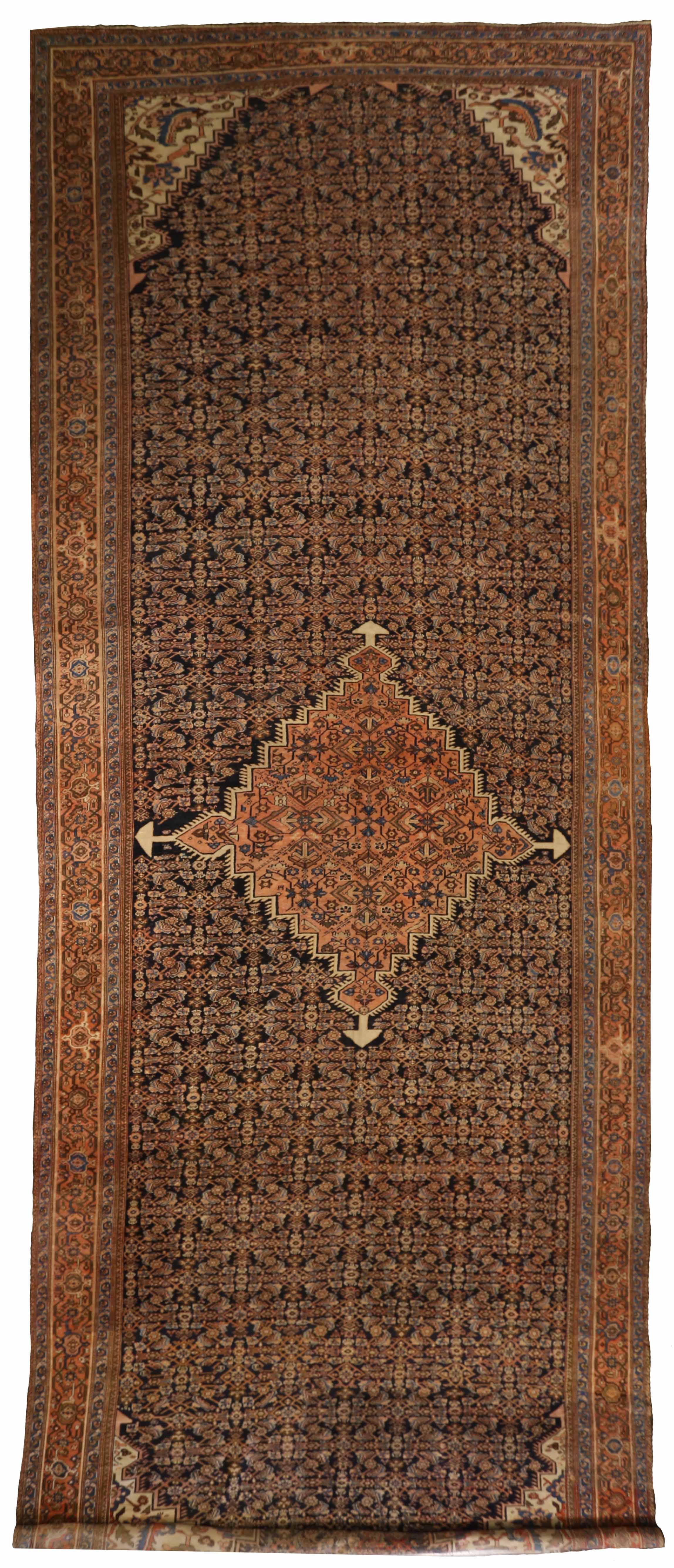 Thumbnail 15 for Antique Persian Sultanabad Traditional Rug 10336