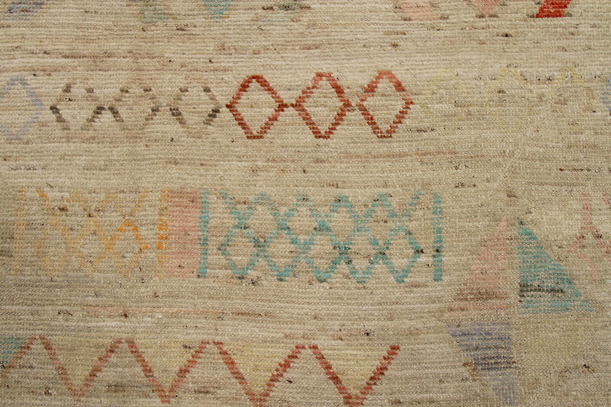 Thumbnail 8 for Afghanistan Moroccan Tribal Rug 92243