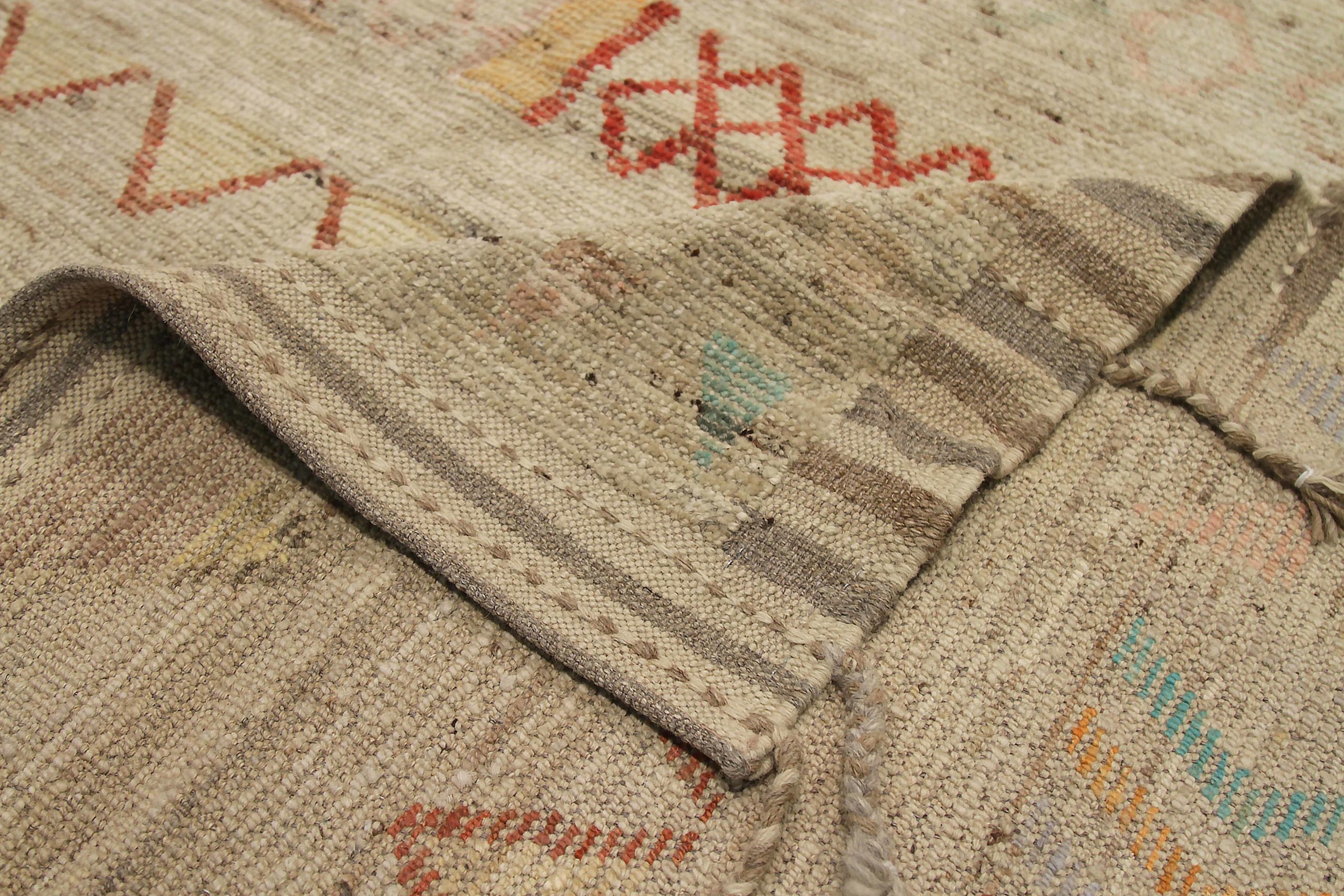 Thumbnail 4 for Afghanistan Moroccan Tribal Rug 92243