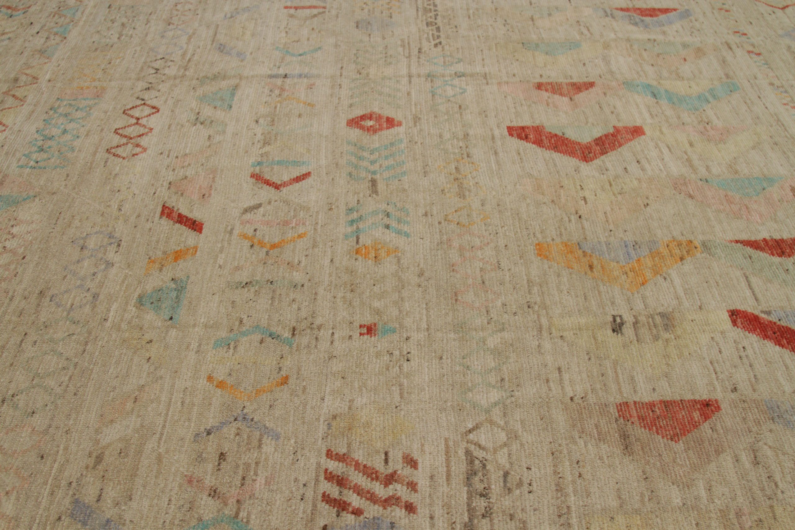 Thumbnail 15 for Afghanistan Moroccan Tribal Rug 92243