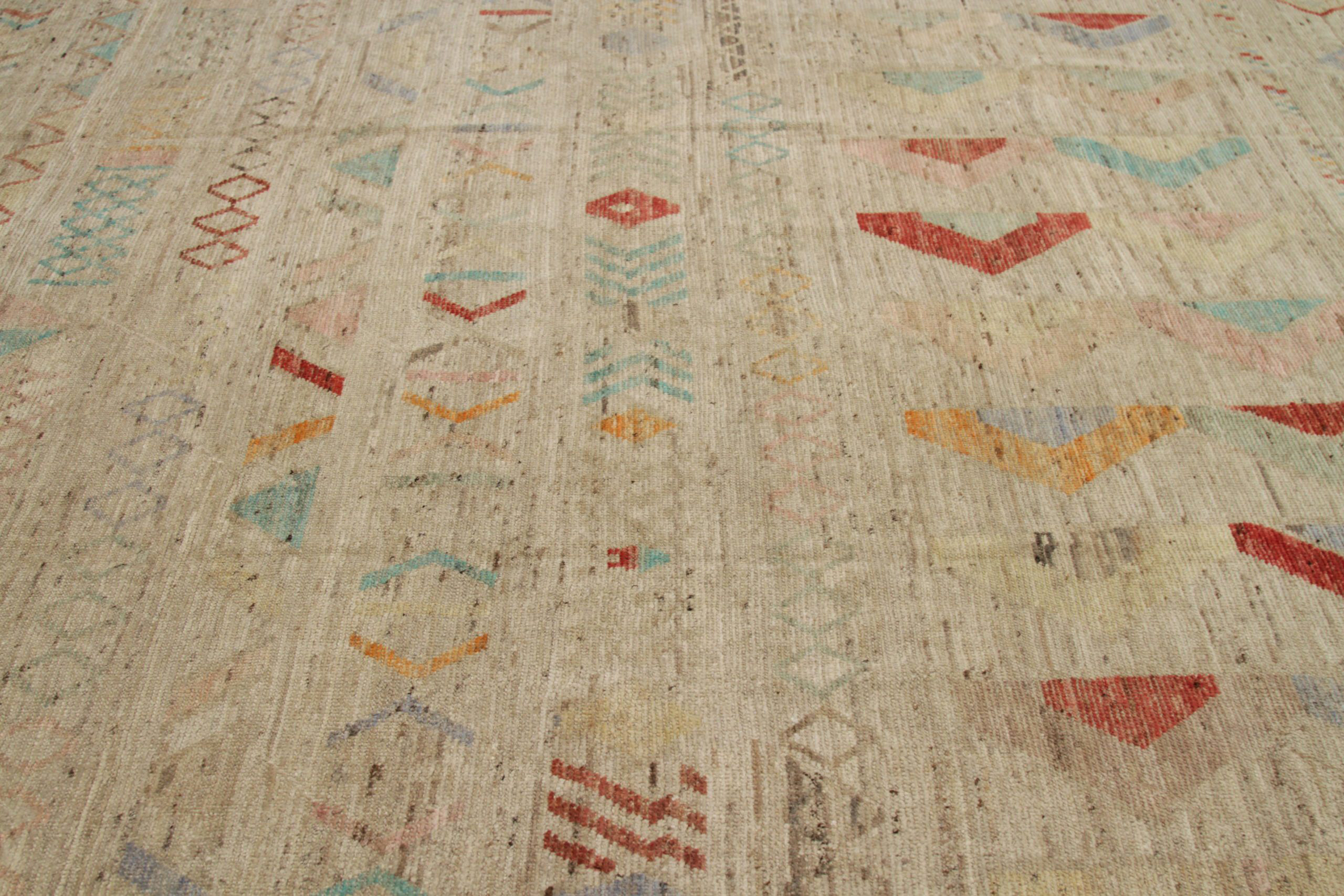 Thumbnail 3 for Afghanistan Moroccan Tribal Rug 92243