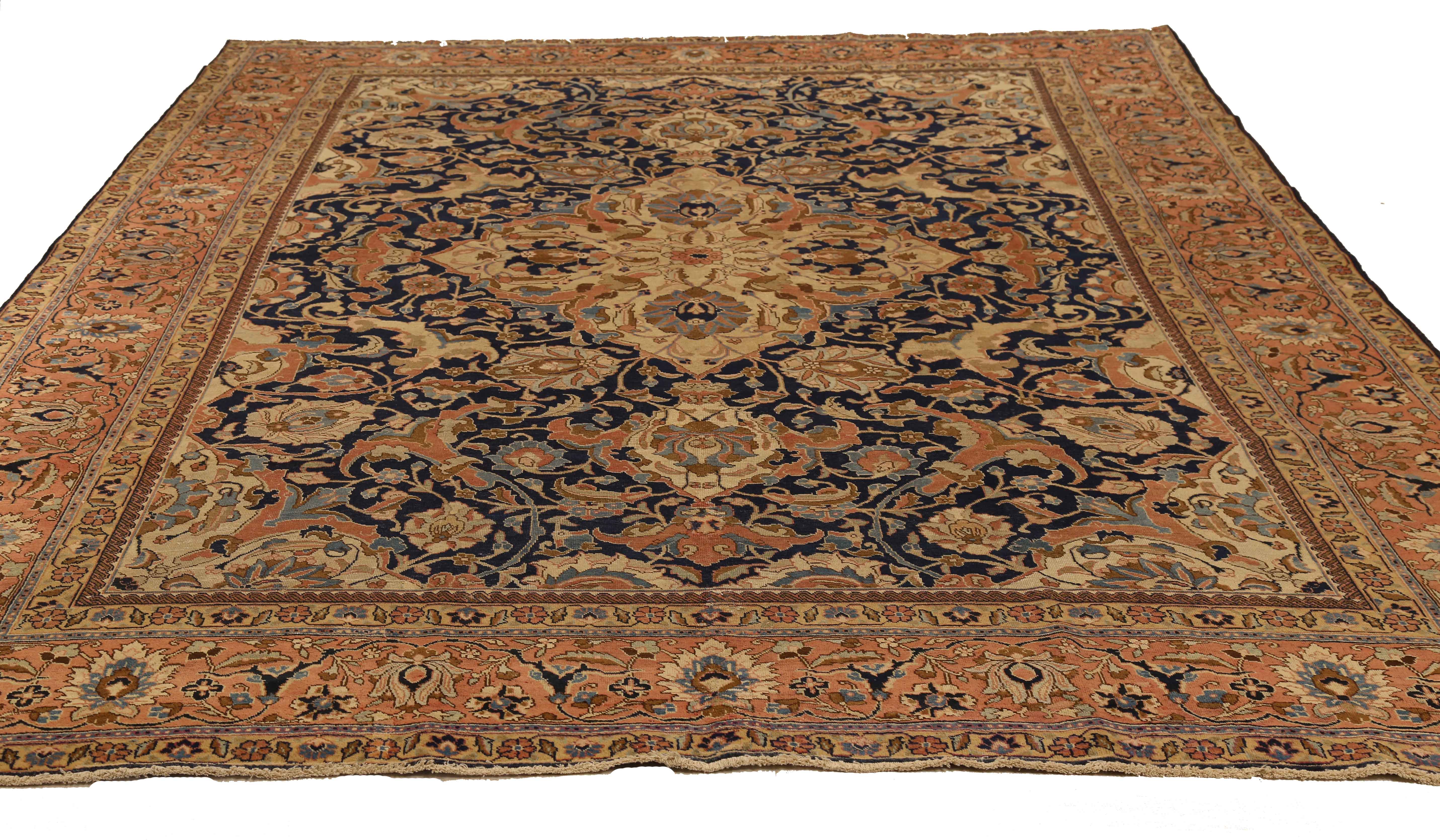 Thumbnail 4 for Vintage Persian Traditional Rug 10352