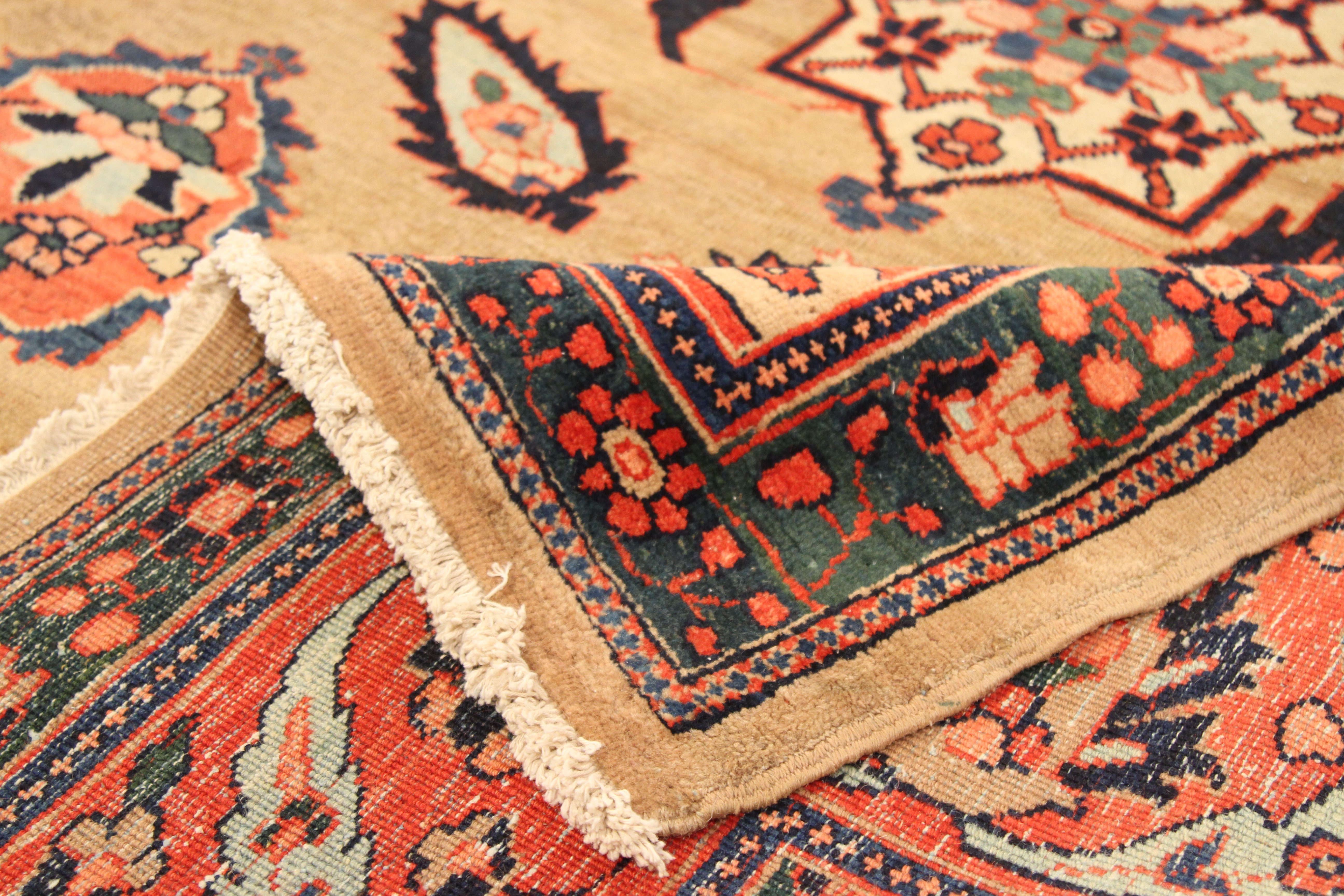 Thumbnail 2 for Vintage Persian Tabriz Traditional Rug 10375