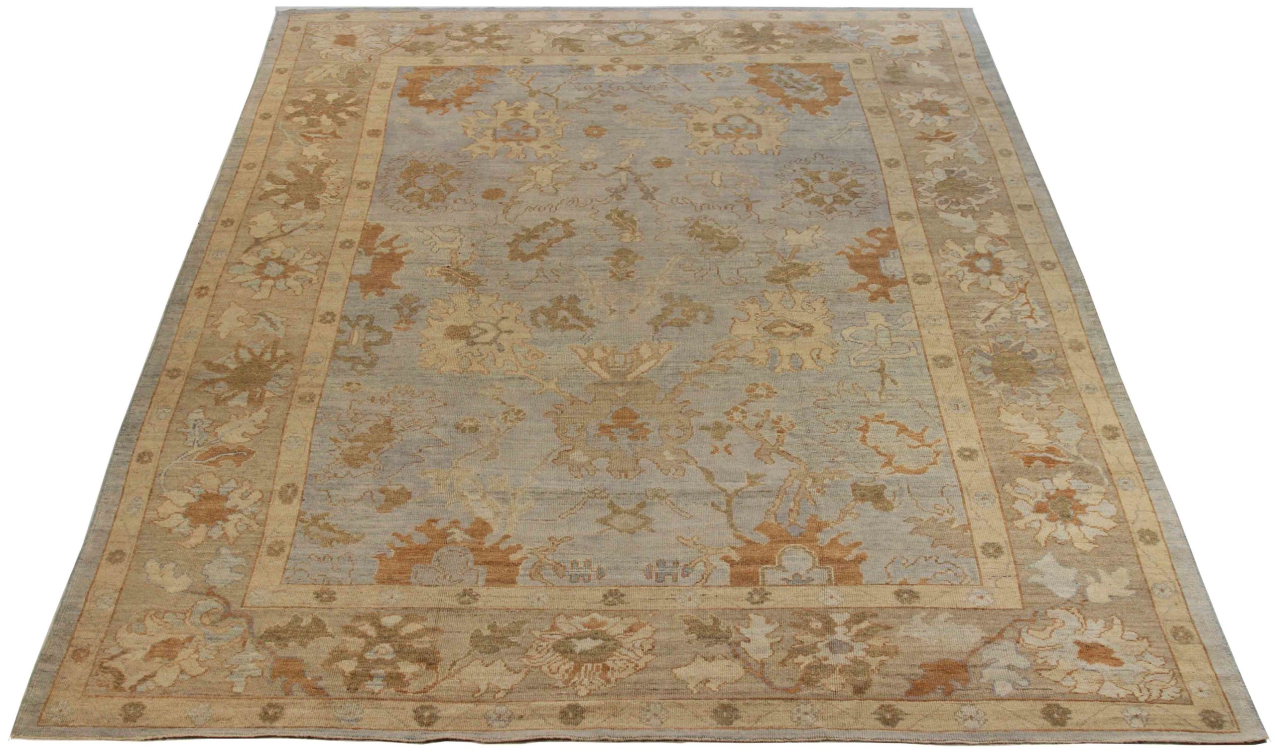 Thumbnail 11 for Persian Oushak Transitional Rug 70213