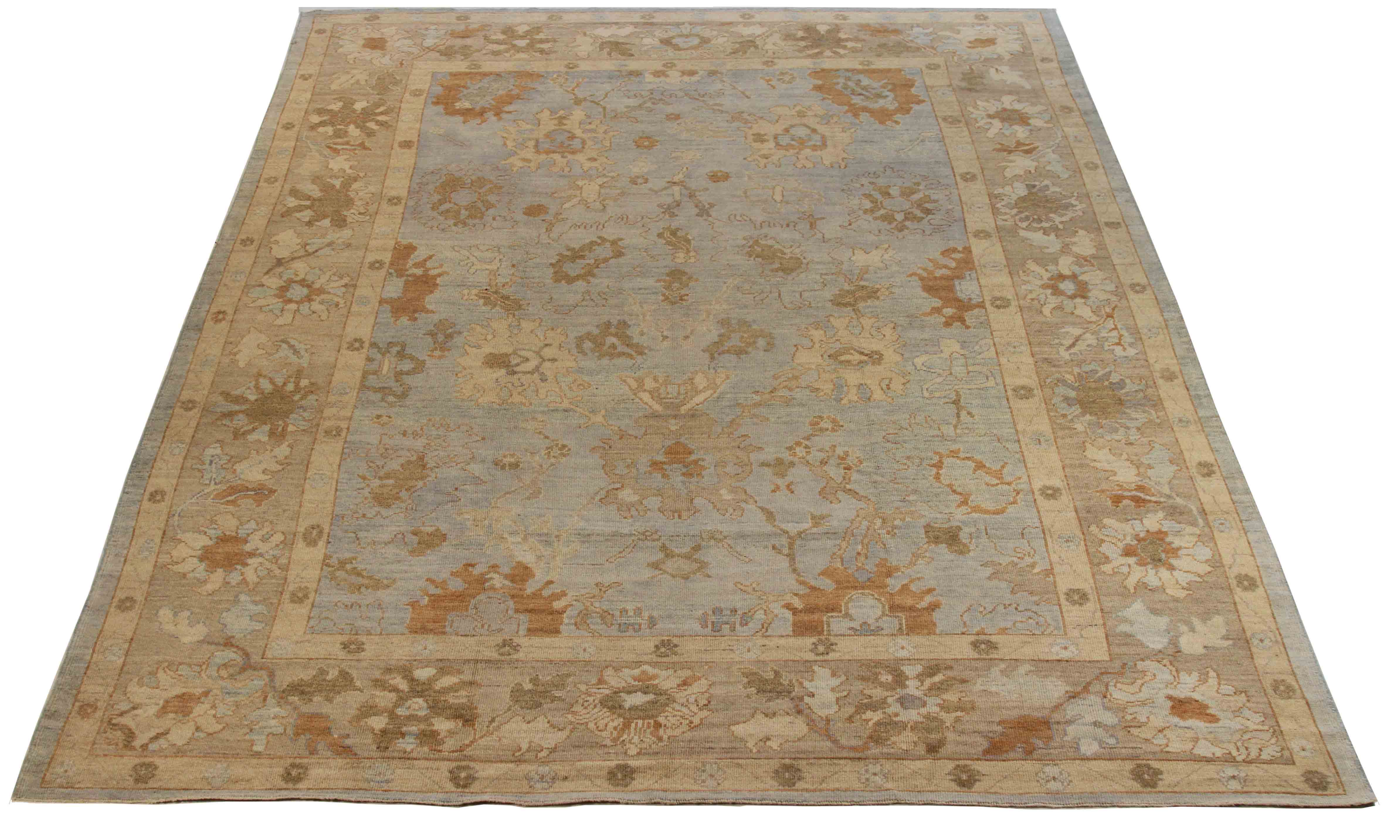 Thumbnail 13 for Persian Oushak Transitional Rug 70213
