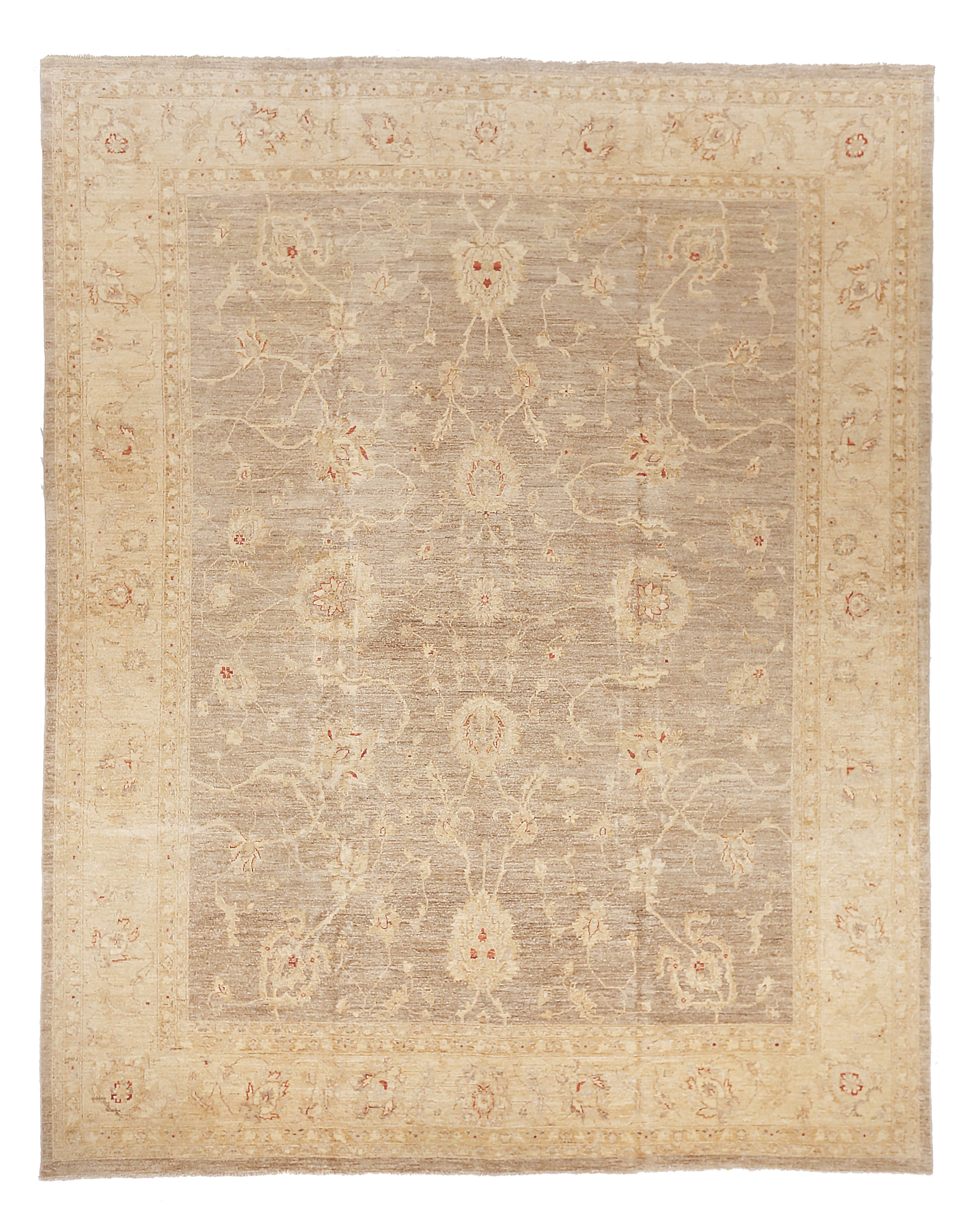 Thumbnail 8 for Afghanistan Tabriz Tribal Rug 88050