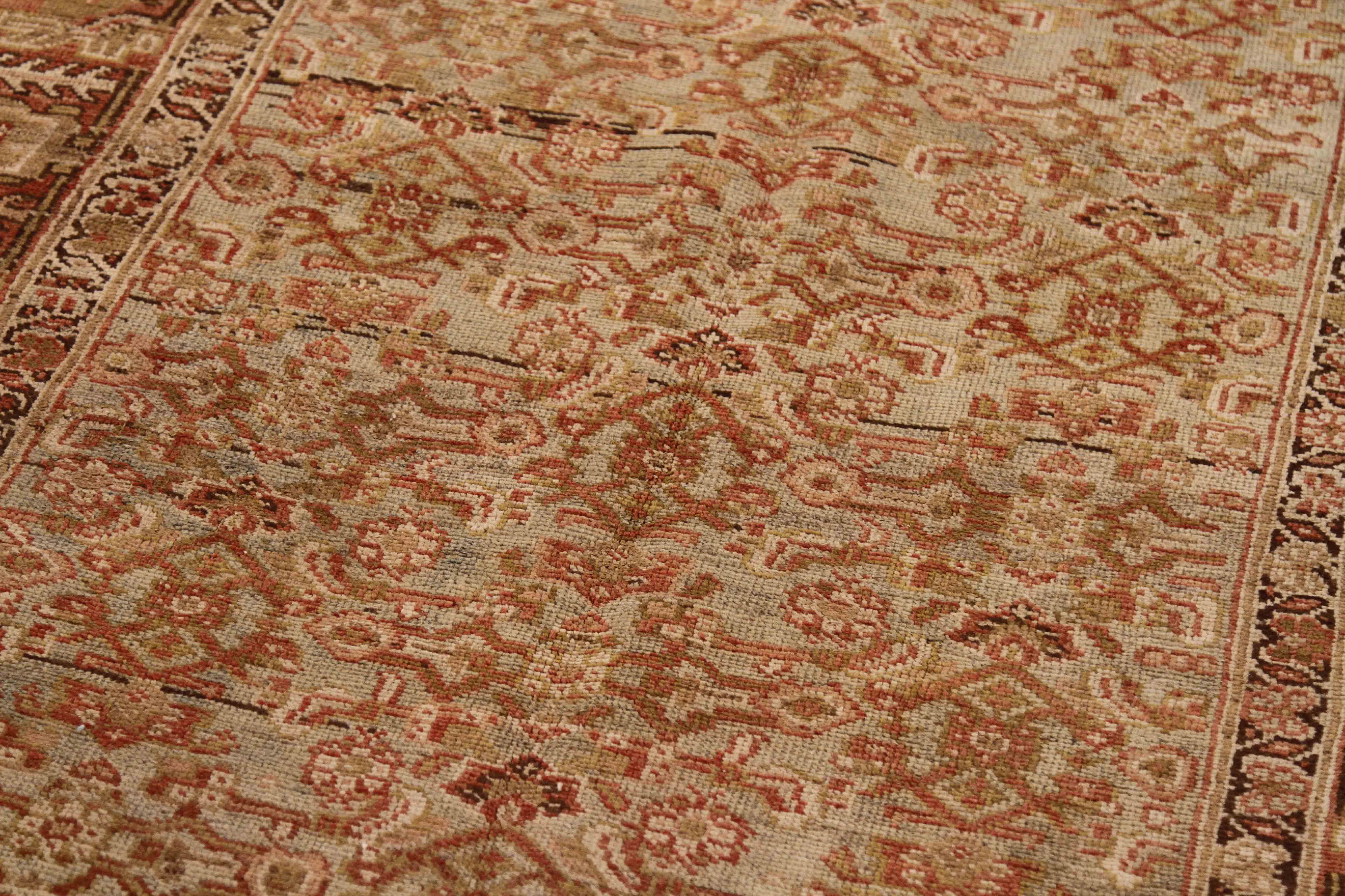 Thumbnail 3 for Antique Persian Bijar Transitional Rug 70297