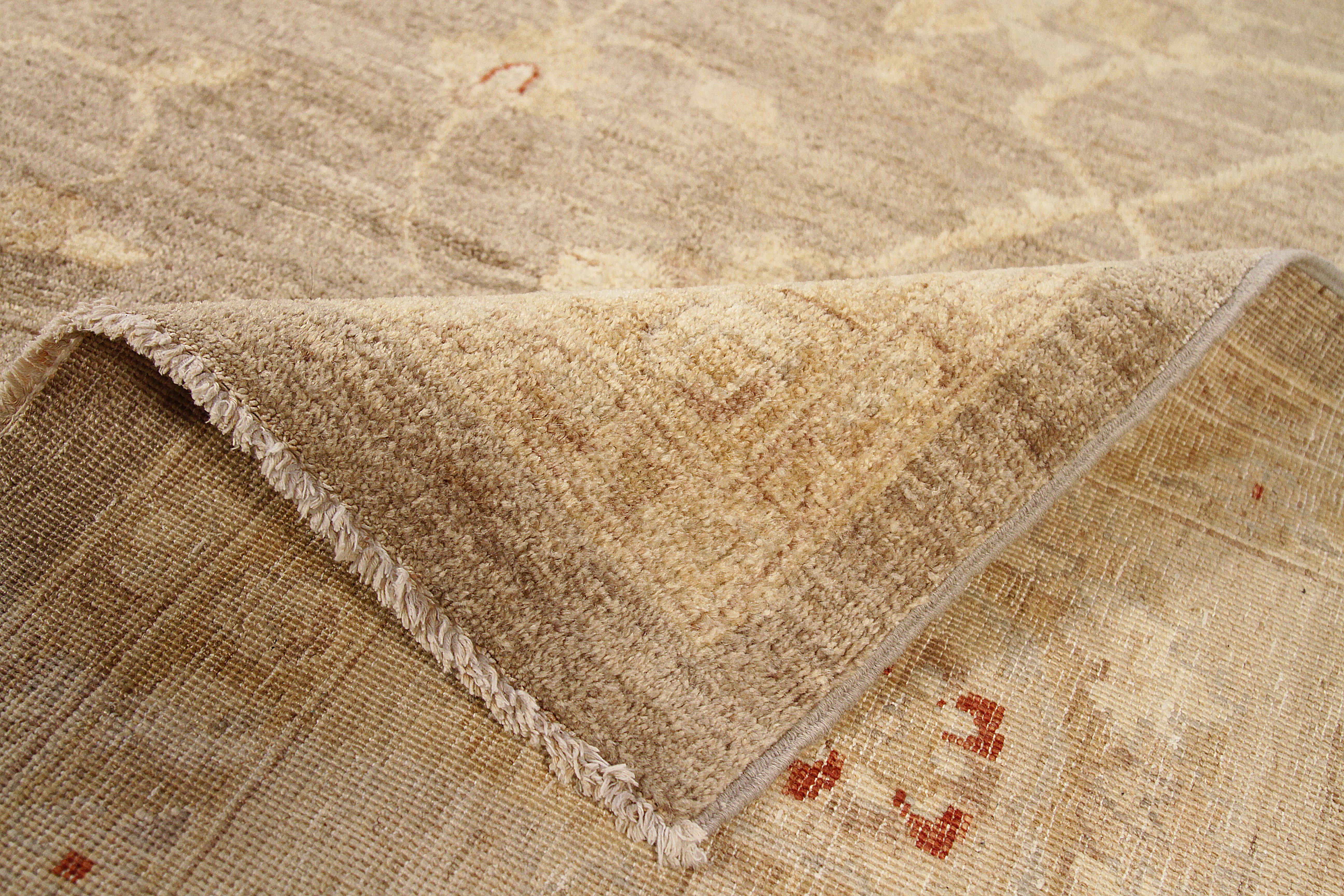 Thumbnail 5 for Afghanistan Tabriz Tribal Rug 88050