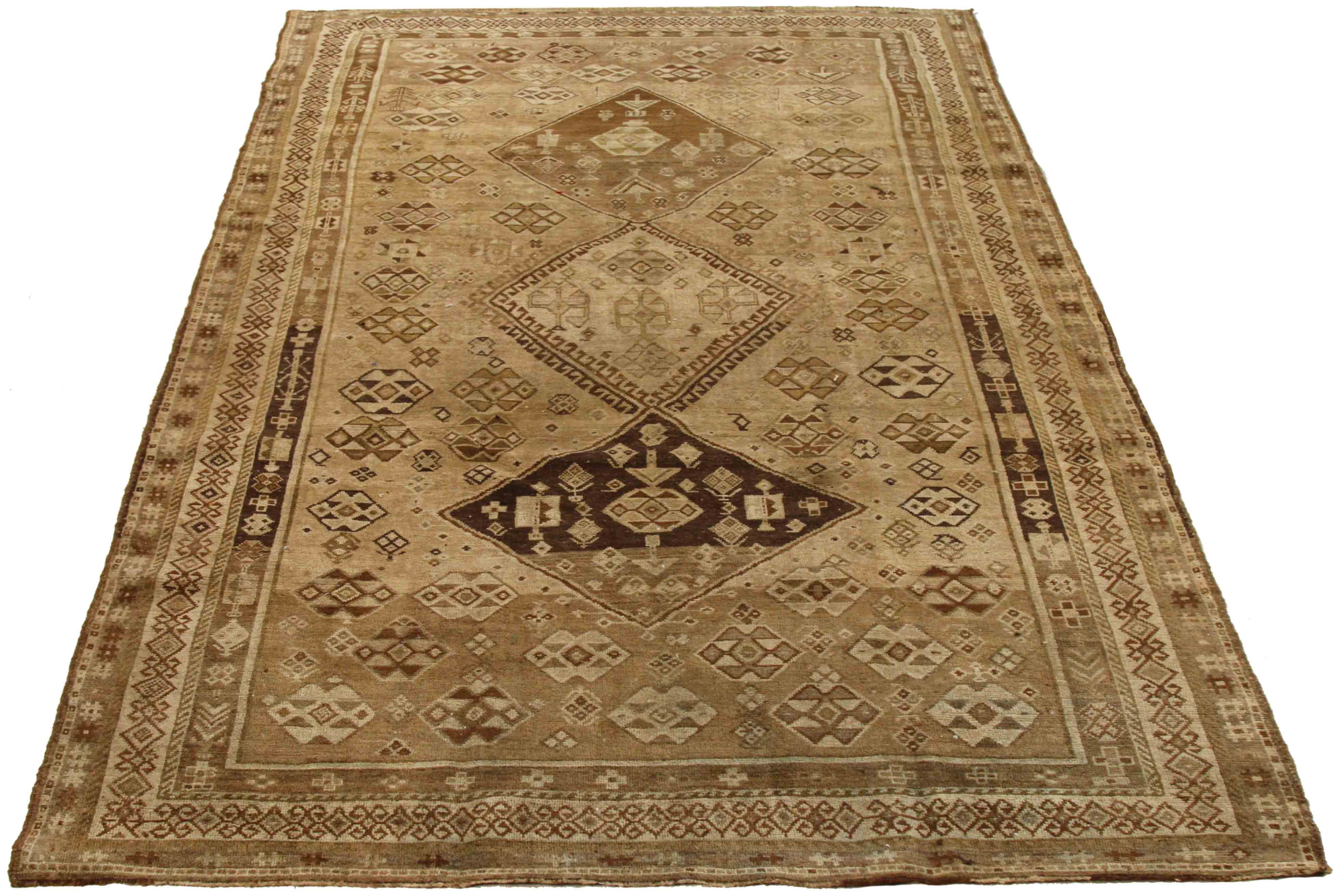 Thumbnail 13 for Antique Persian Shiraz Transitional Rug 70299