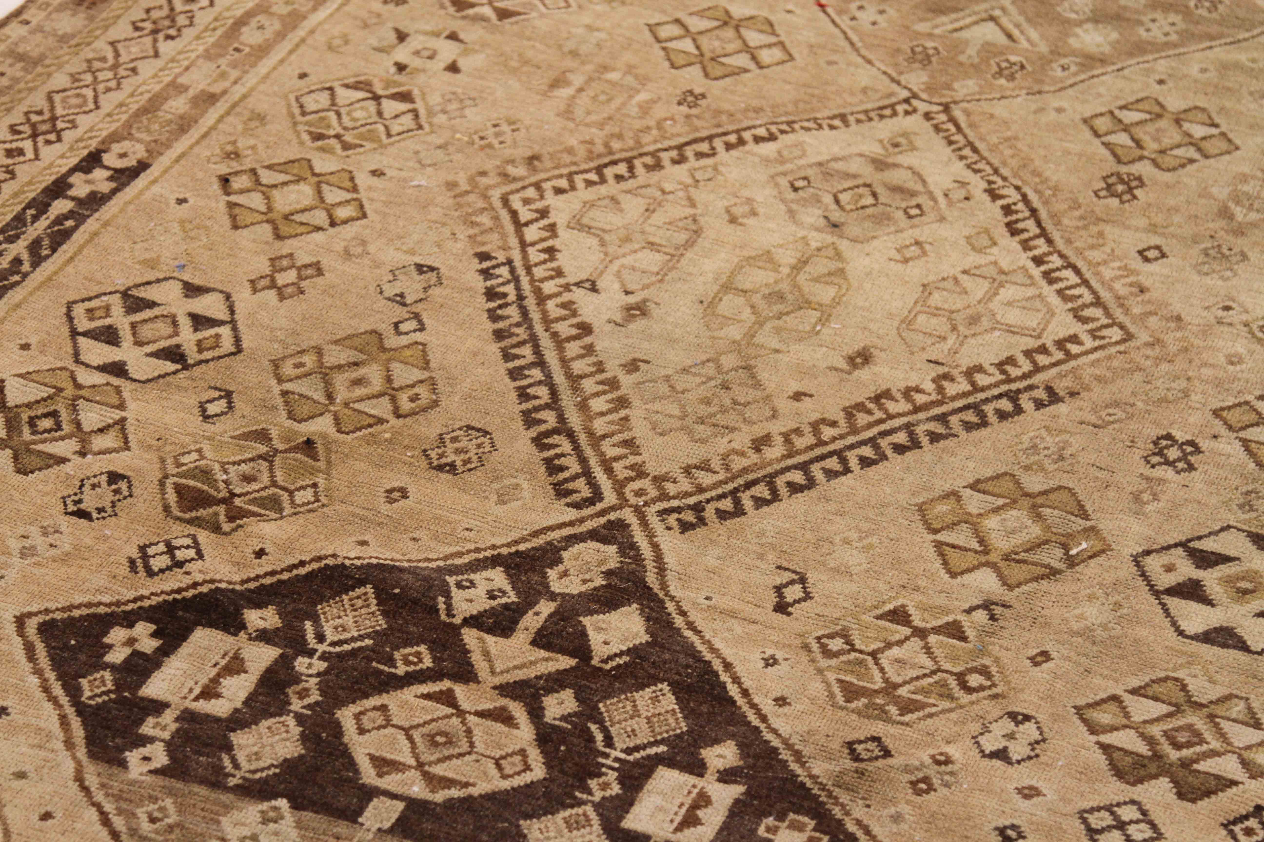 Thumbnail 7 for Antique Persian Shiraz Transitional Rug 70299