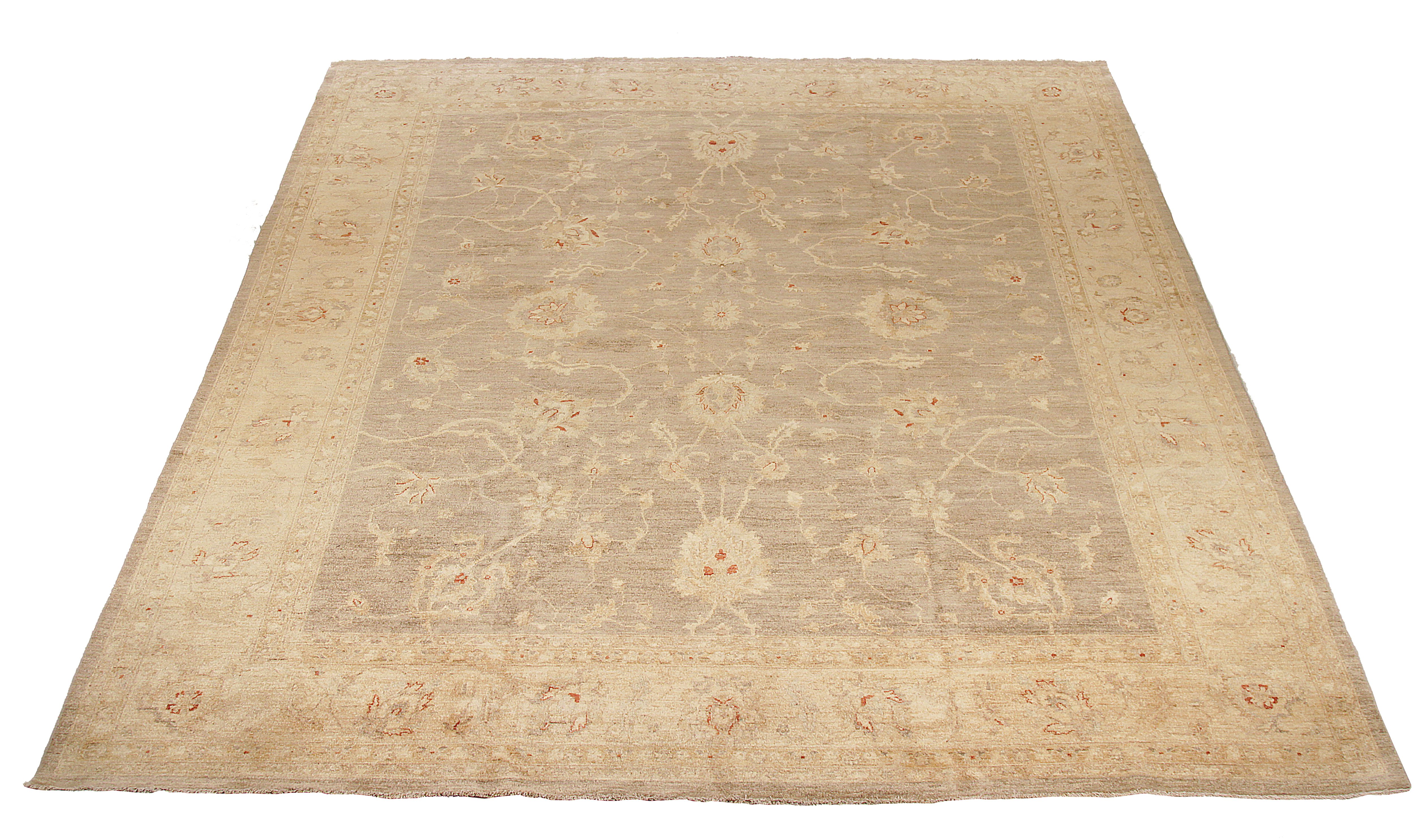 Thumbnail 7 for Afghanistan Tabriz Tribal Rug 88050