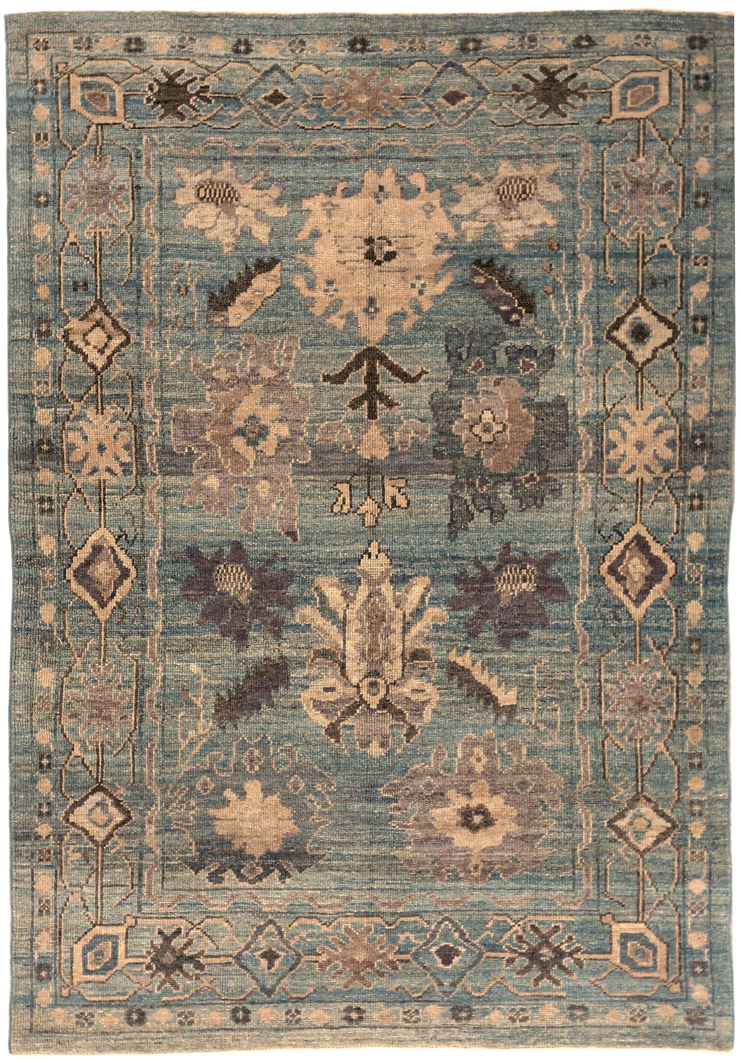 Thumbnail 6 for Persian Oushak Traditional Rug 88151