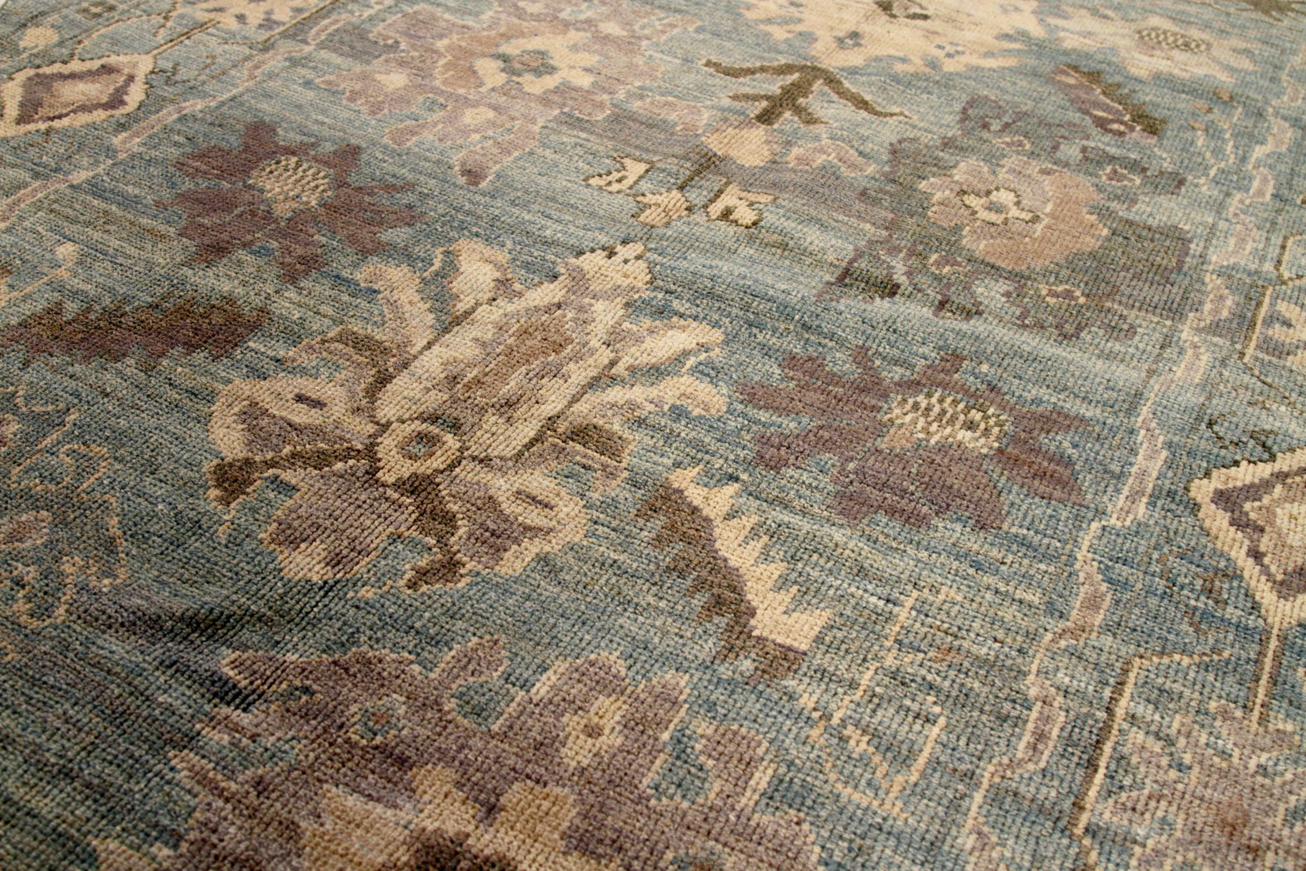 Thumbnail 10 for Persian Oushak Traditional Rug 88151