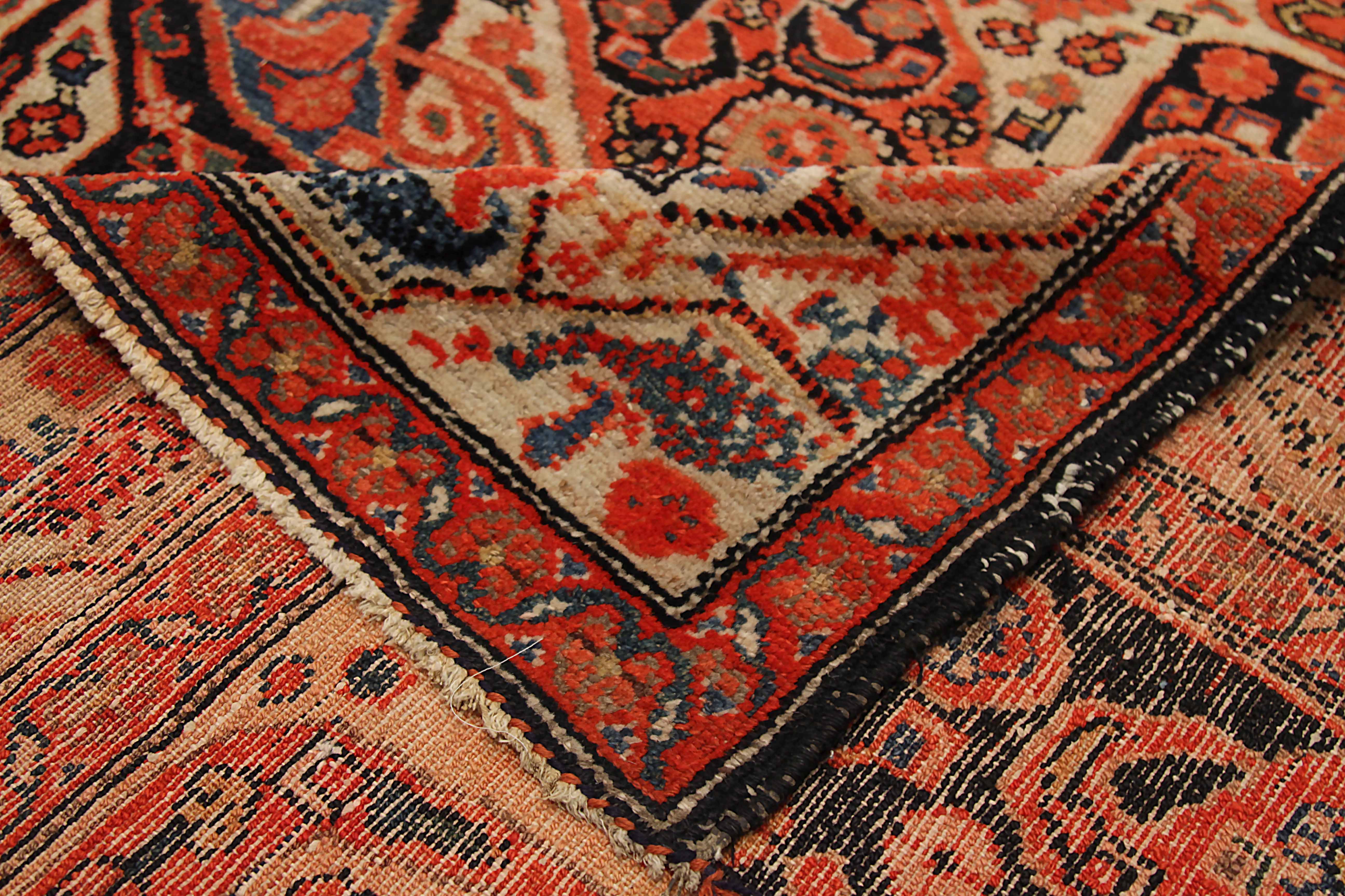 Thumbnail 5 for Antique Persian Malayer Traditional Rug 91963