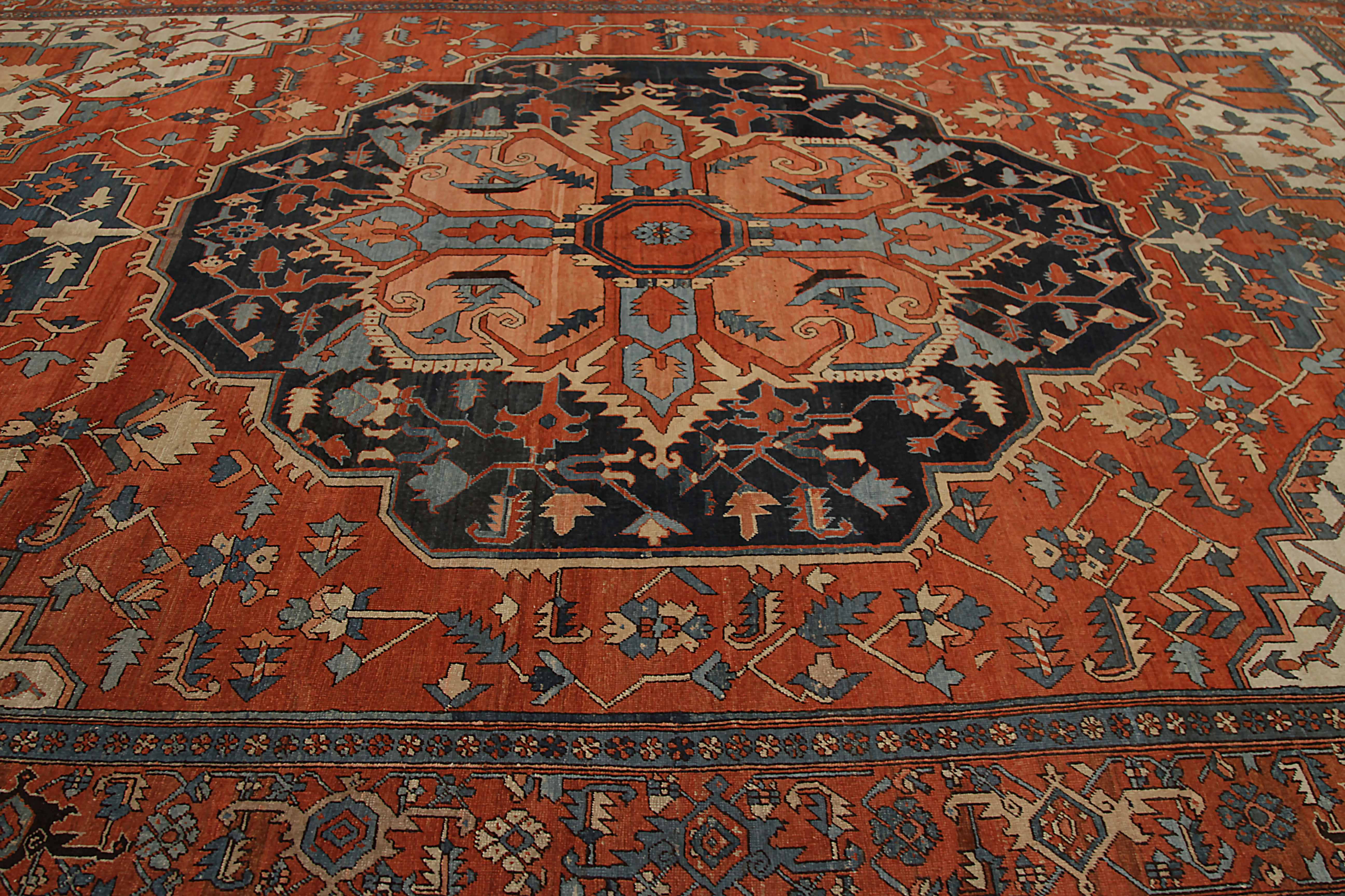 Thumbnail 2 for Antique Persian Traditional Rug 91964