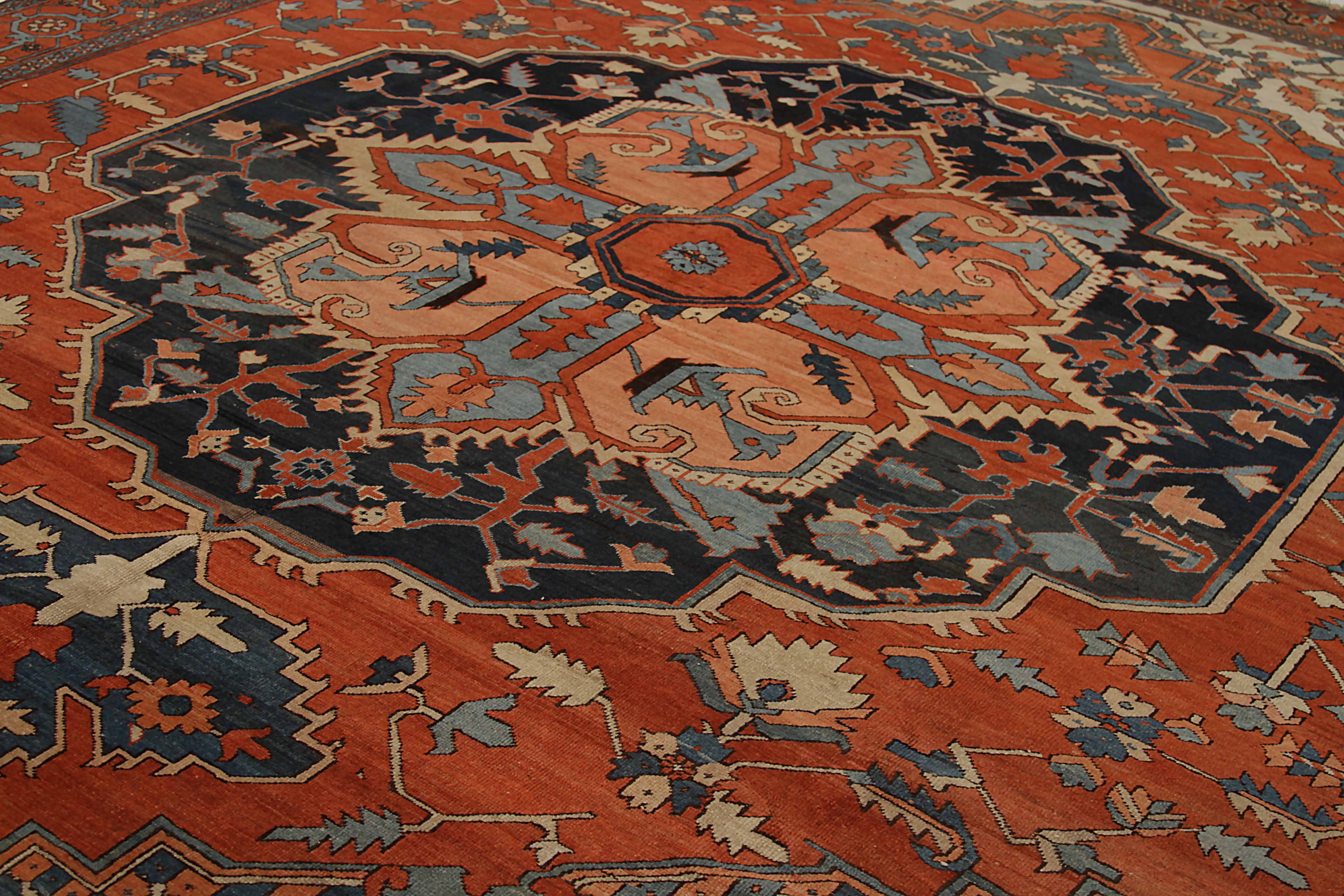 Thumbnail 3 for Antique Persian Traditional Rug 91964