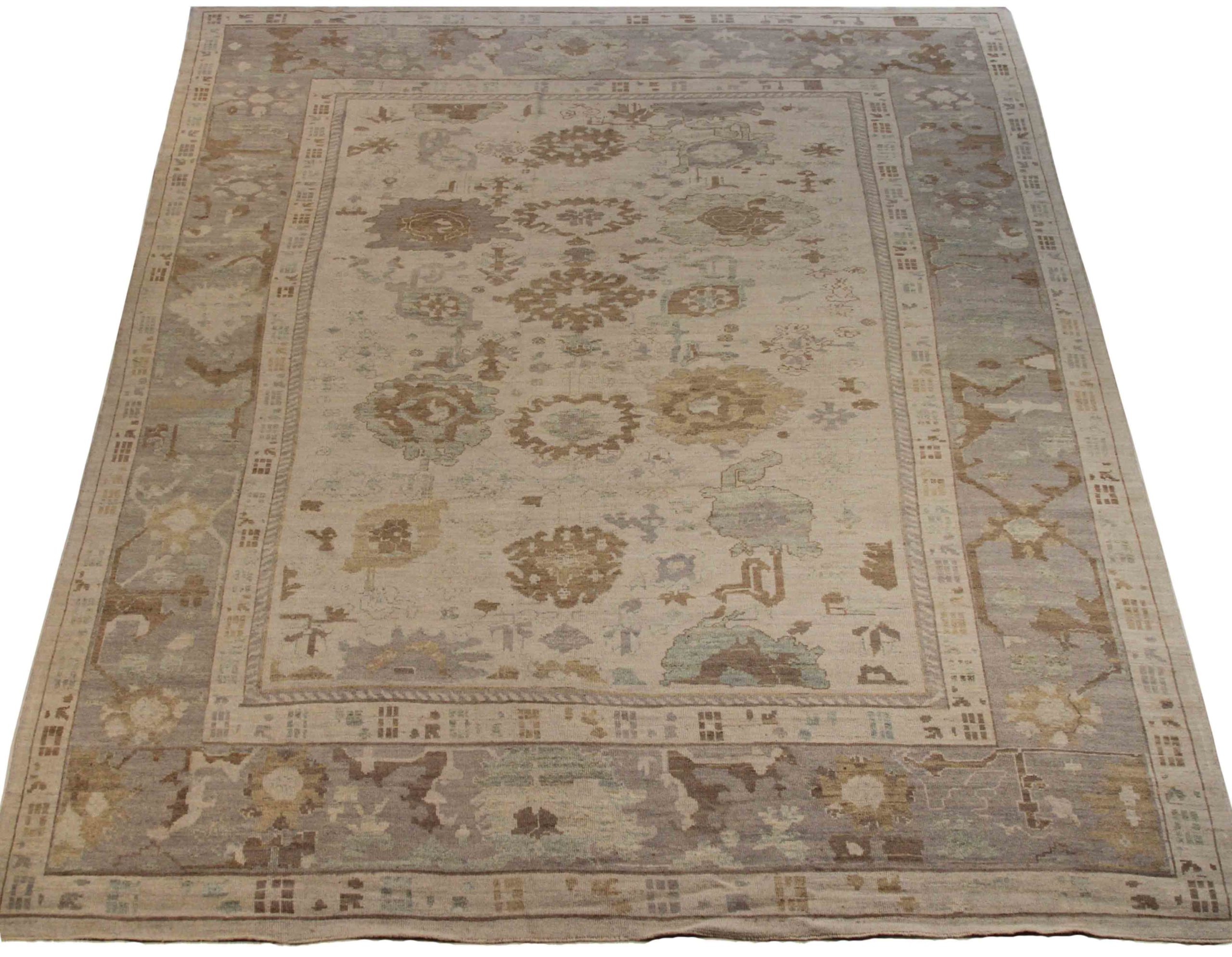 Thumbnail 5 for Persian Oushak Transitional Rug 70281
