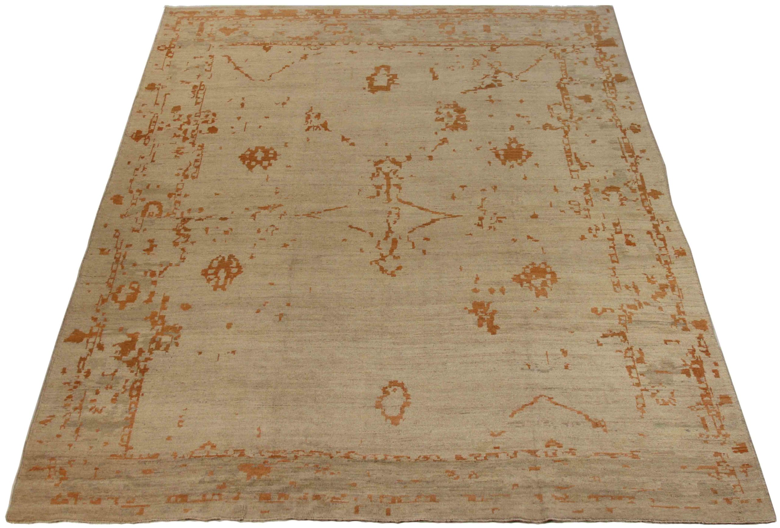 Thumbnail 5 for Persian Oushak Transitional Rug 70284