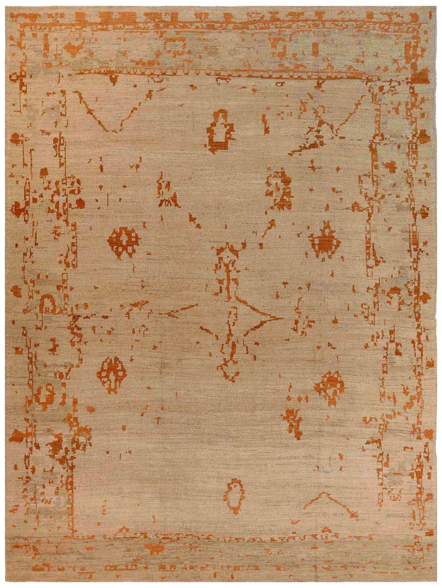 Thumbnail 3 for Persian Oushak Transitional Rug 70284