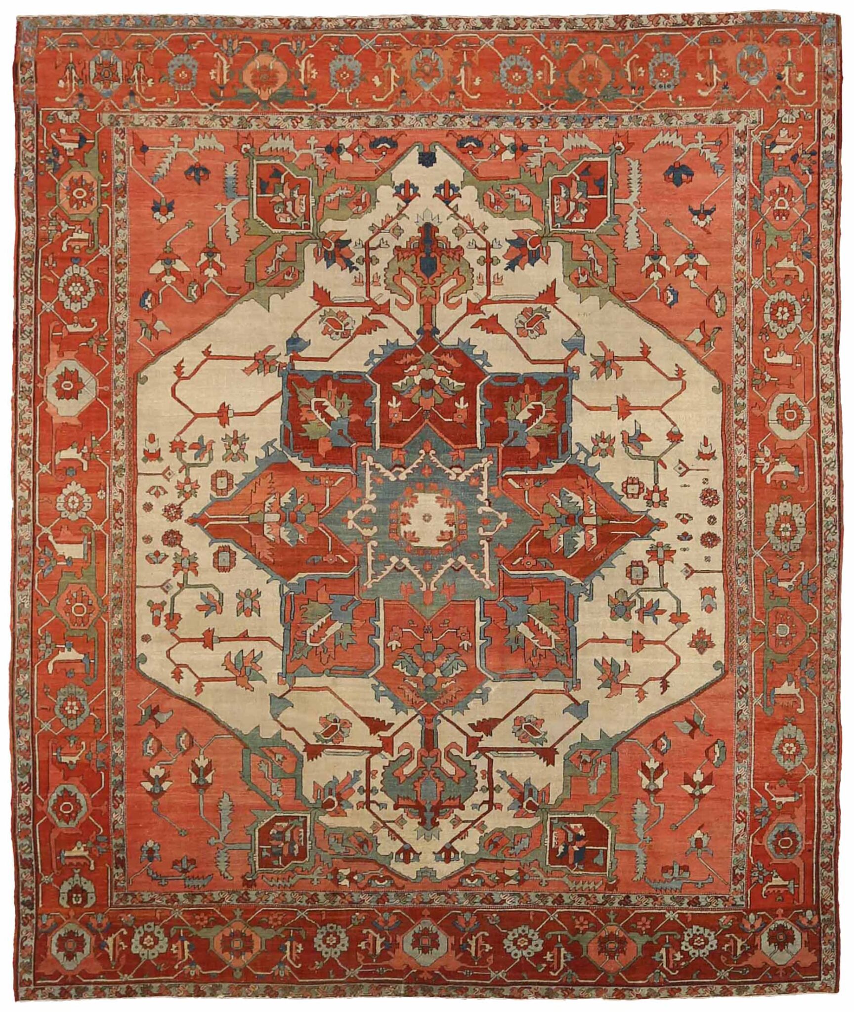 Thumbnail 7 for Antique Persian Traditional Rug 91969