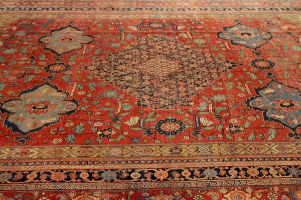 Thumbnail 3 for Antique Persian Bijar Traditional Rug 91972