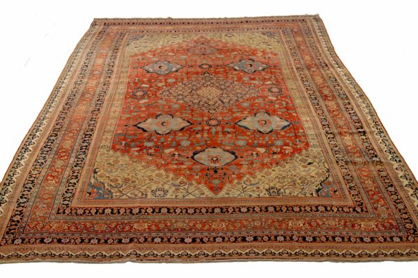 Thumbnail 4 for Antique Persian Bijar Traditional Rug 91972