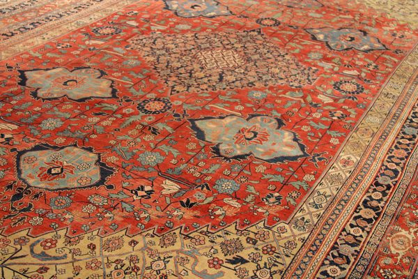 Thumbnail 2 for Antique Persian Bijar Traditional Rug 91972