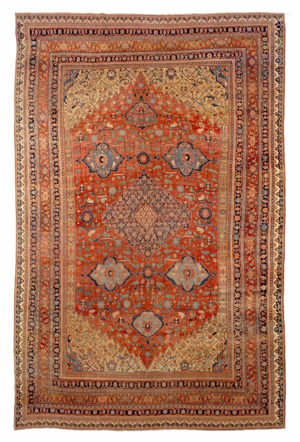 Thumbnail 2 for Antique Persian Bijar Traditional Rug 91972