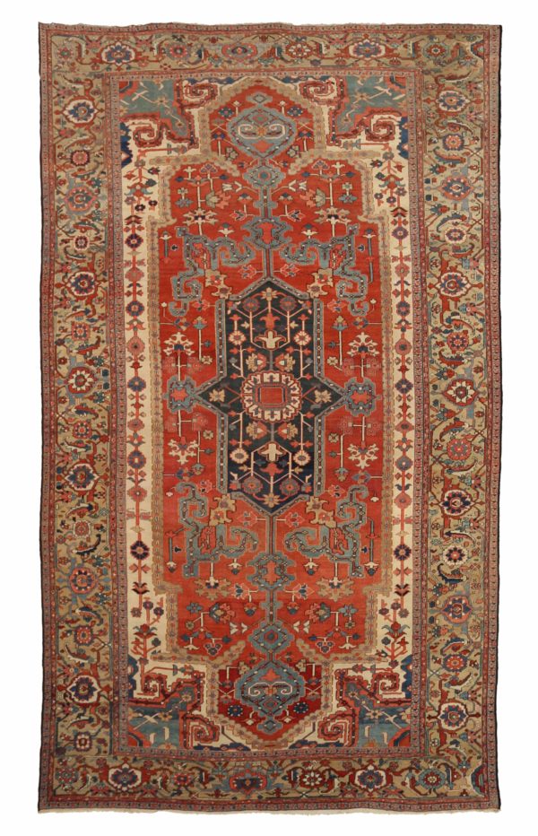 Thumbnail 2 for Antique Persian Traditional Rug 91970