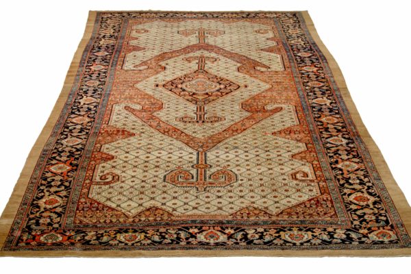 Thumbnail 4 for Antique Persian Malayer Traditional Rug 91960