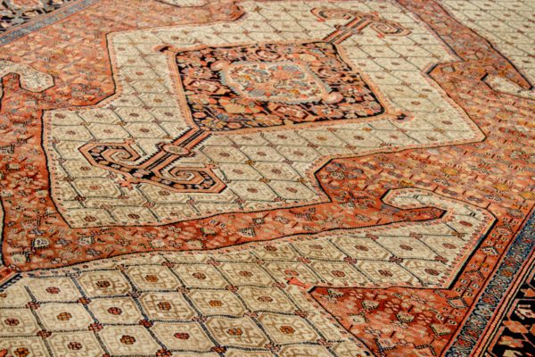 Thumbnail 3 for Antique Persian Malayer Traditional Rug 91960