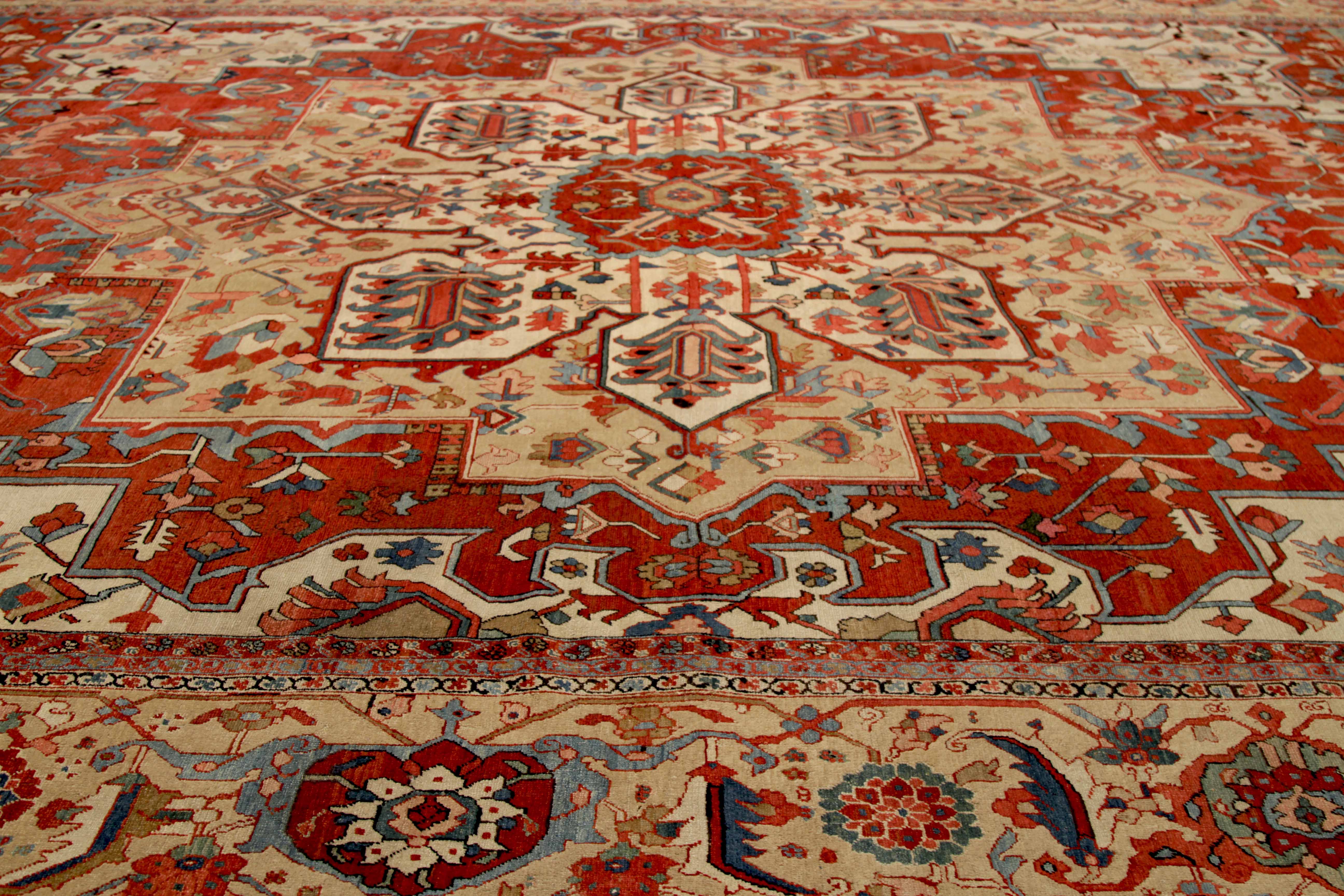 Thumbnail 4 for Antique Persian Traditional Rug 91971