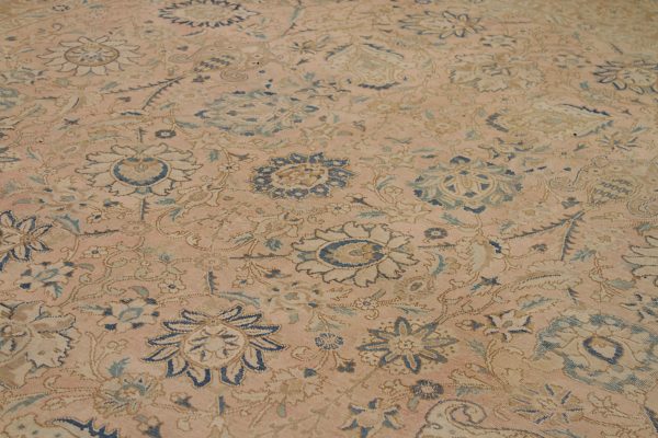 Thumbnail 3 for Antique Persian Tabriz Traditional Rug 91763