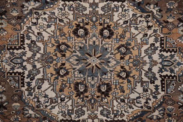 Thumbnail 4 for Antique Persian Bakhtiar Traditional Rug 91615