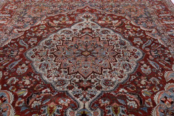 Thumbnail 4 for Antique Persian Bakhtiar Traditional Rug 91614