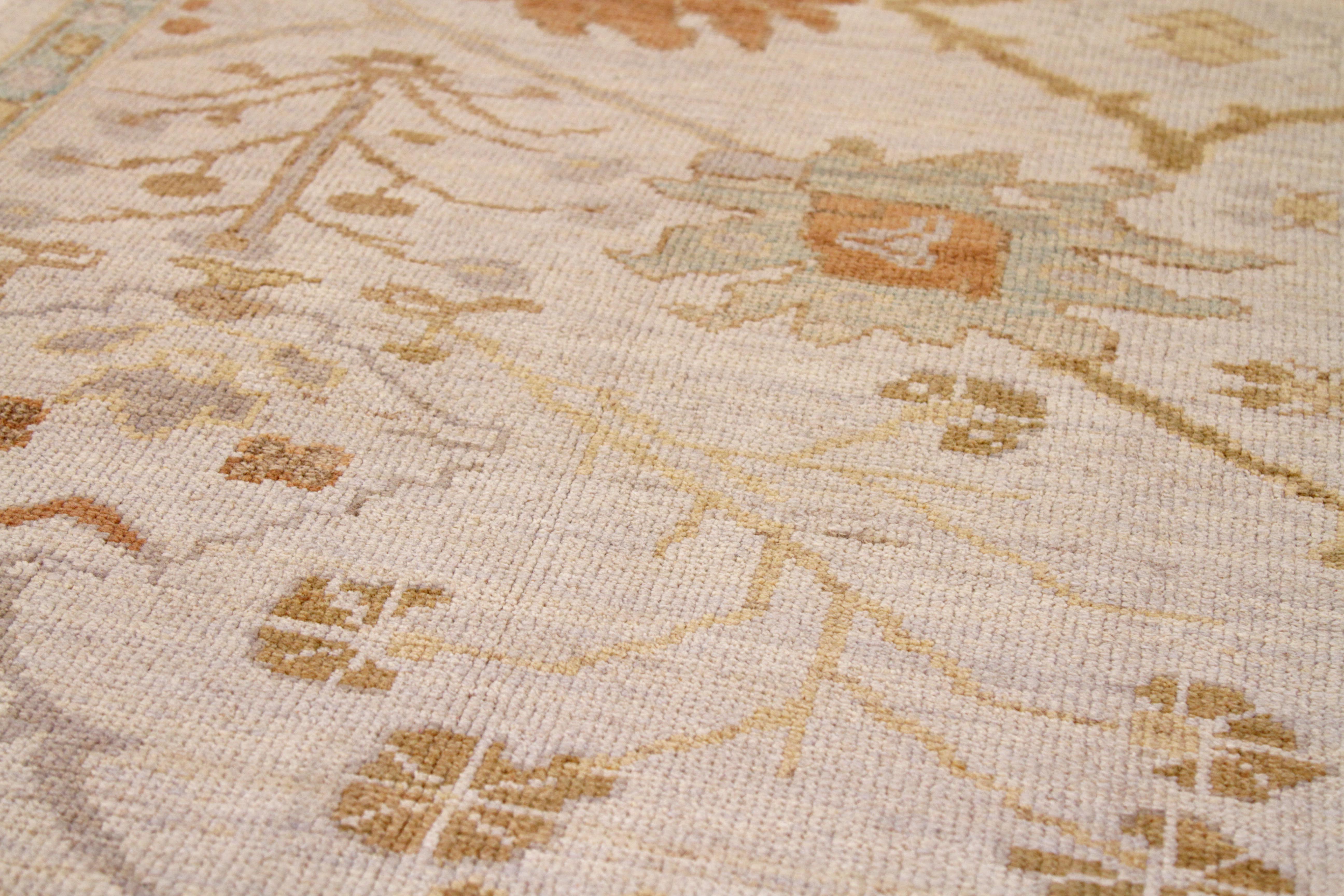 Thumbnail 5 for Persian Oushak Transitional Rug 88132