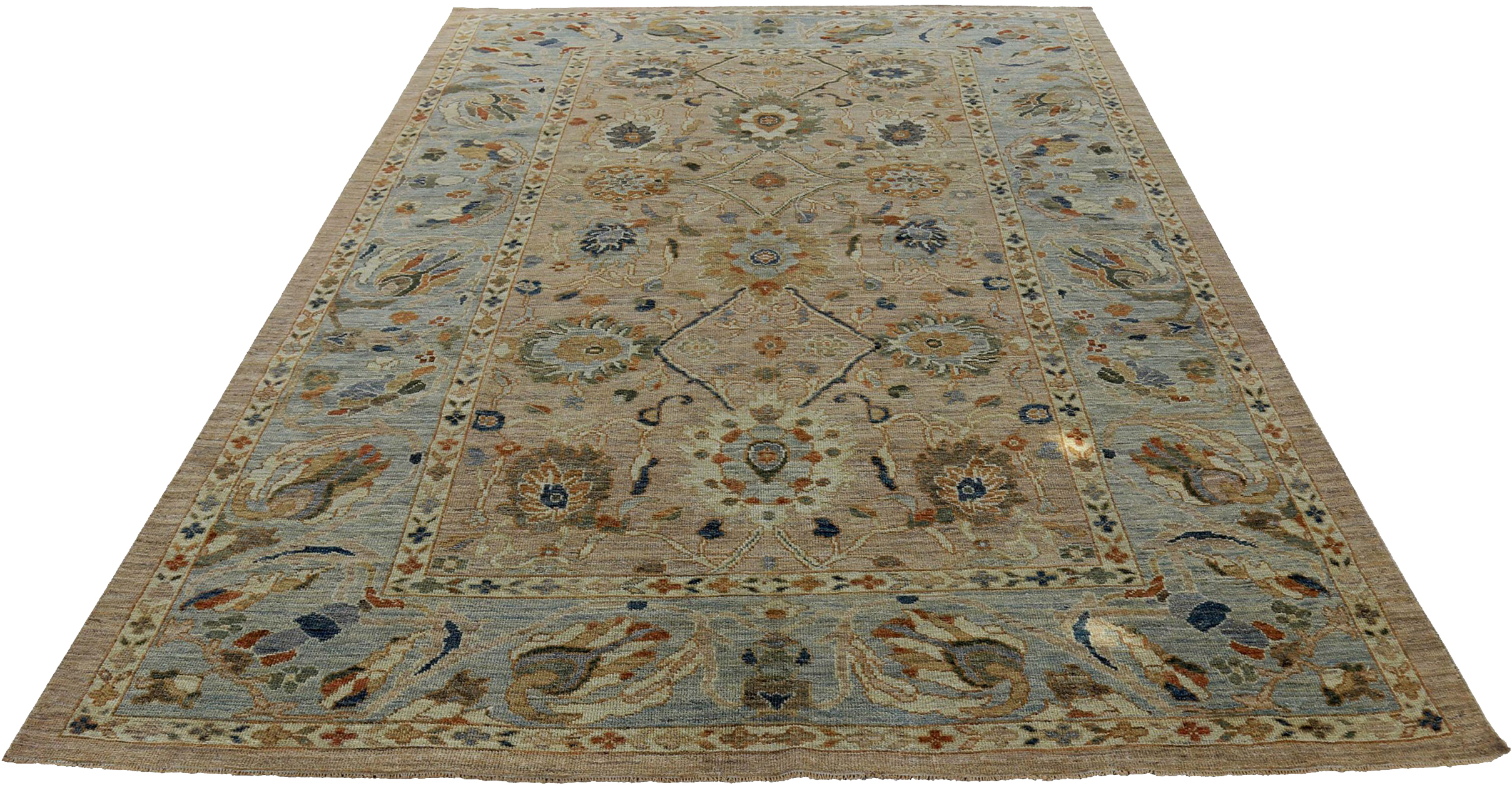 Thumbnail 3 for Persian Sultanabad Traditional Rug 89325