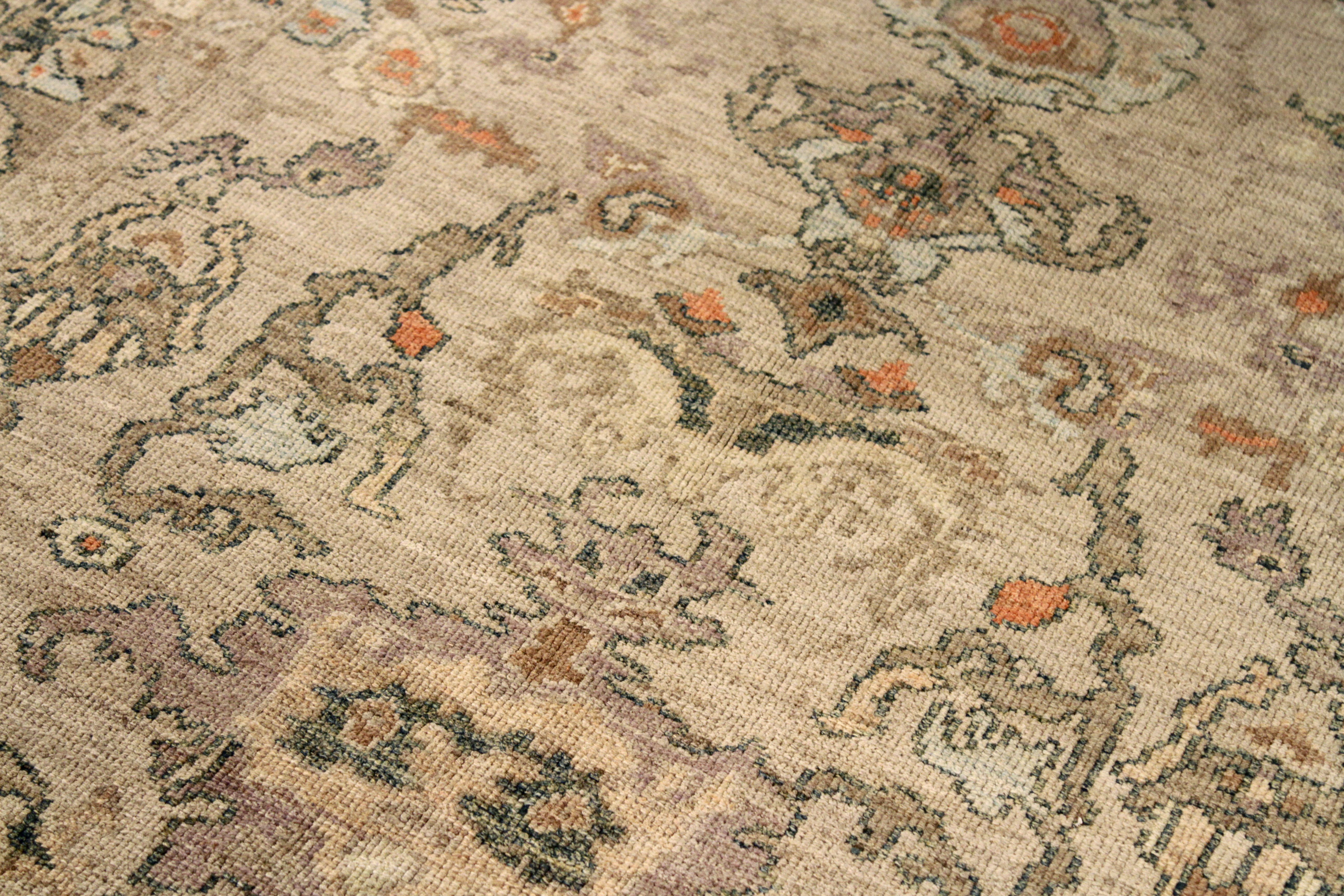 Thumbnail 5 for Persian Oushak Transitional Rug 88170