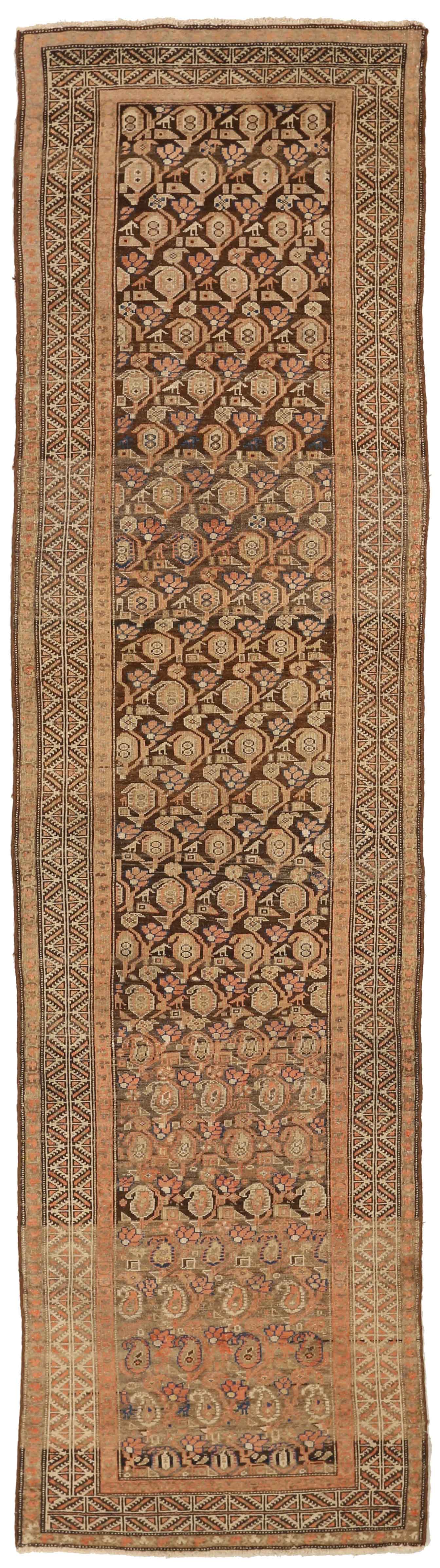 Thumbnail 15 for Vintage Persian Malayer Traditional Rug 10373