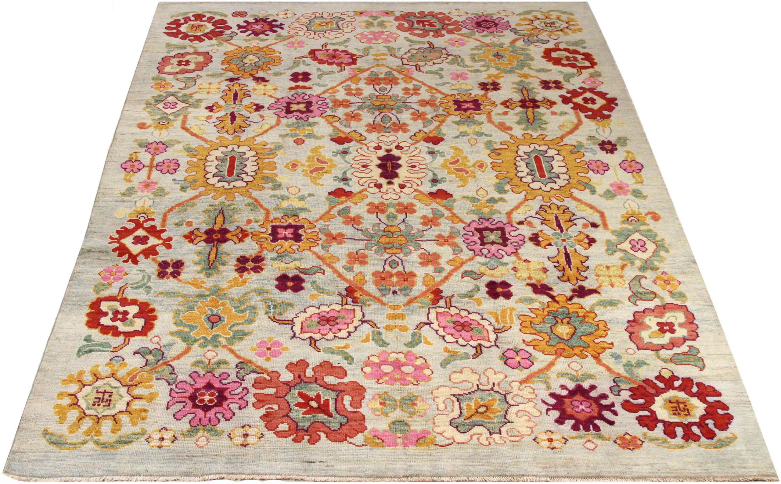 Thumbnail 4 for Persian Sultanabad Transitional Rug 70333